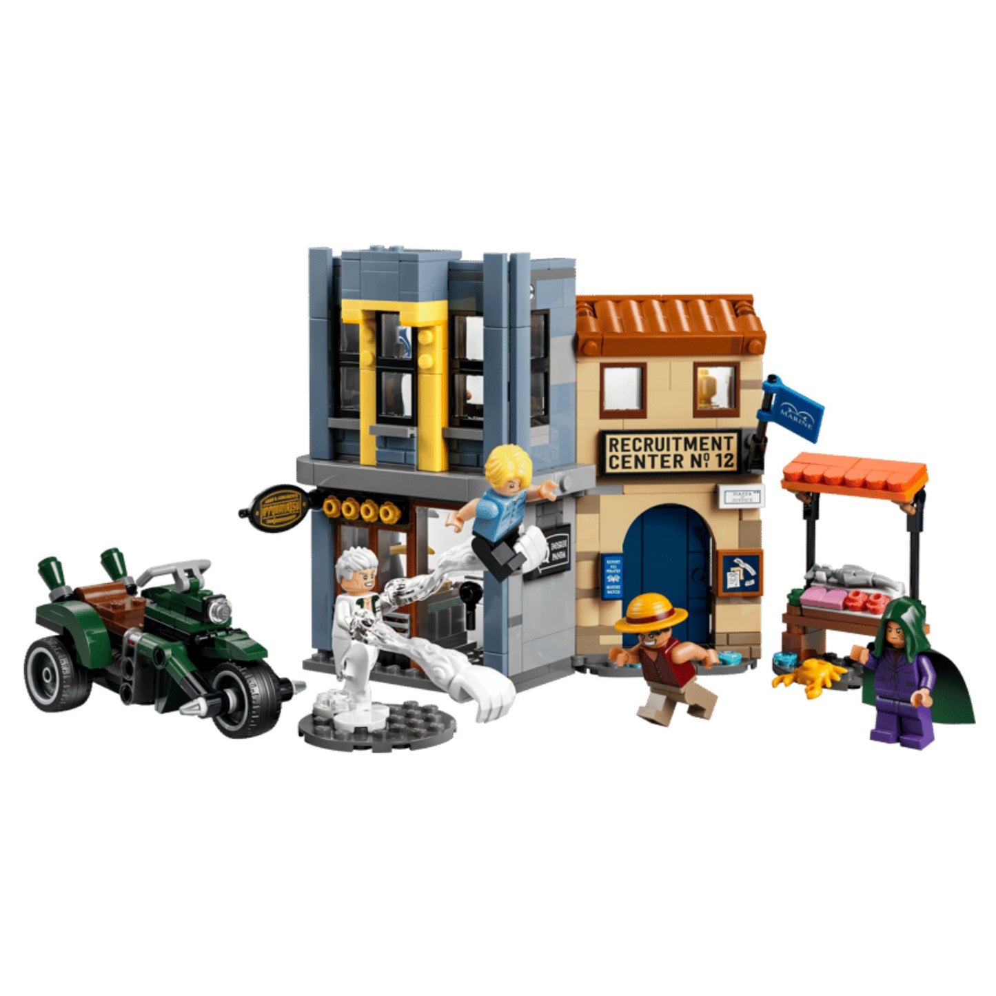 LEGO ONE PIECE Showdown with Captain Smoker