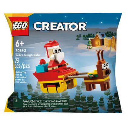 LEGO Recruitment Bags Santa's Sleigh Ride - Trading Card Market