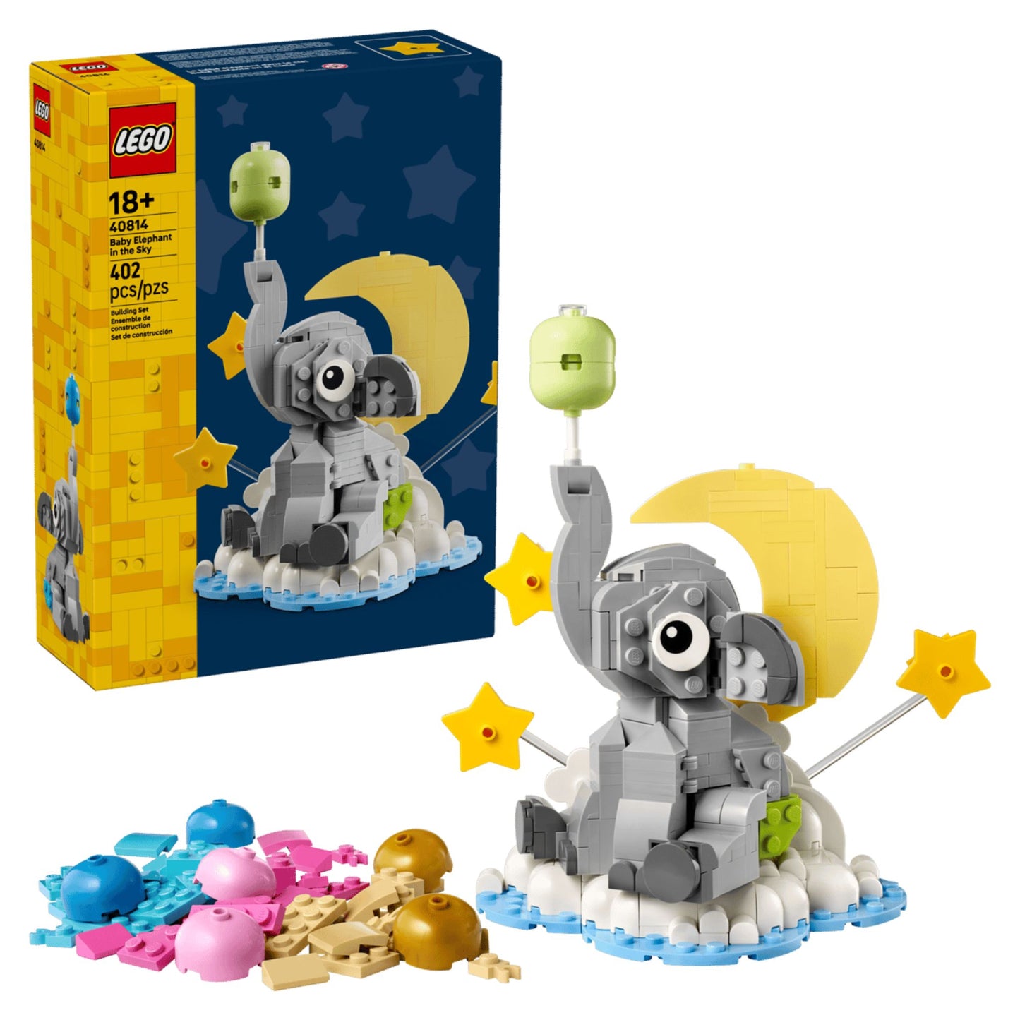 LEGO Seasons and Occasions Baby Elephant in the Sky