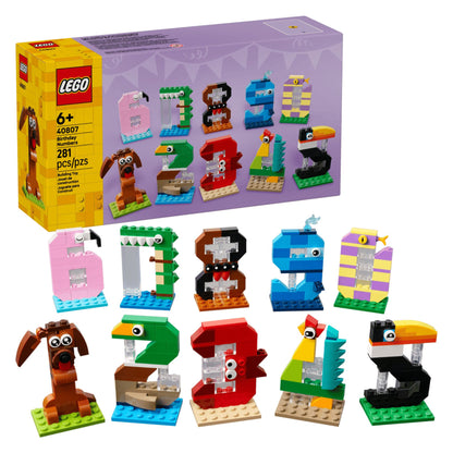 LEGO Seasons and Occasions Birthday Numbers