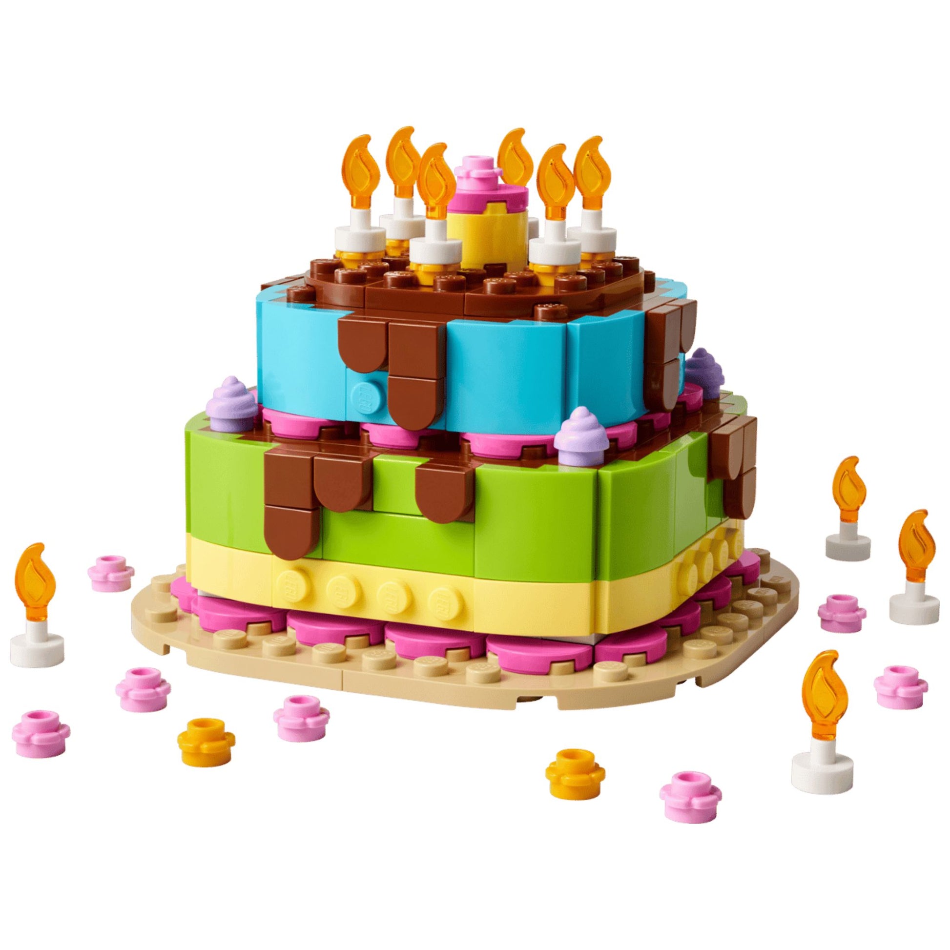 LEGO Seasons and Occasions Birthday Party Cake