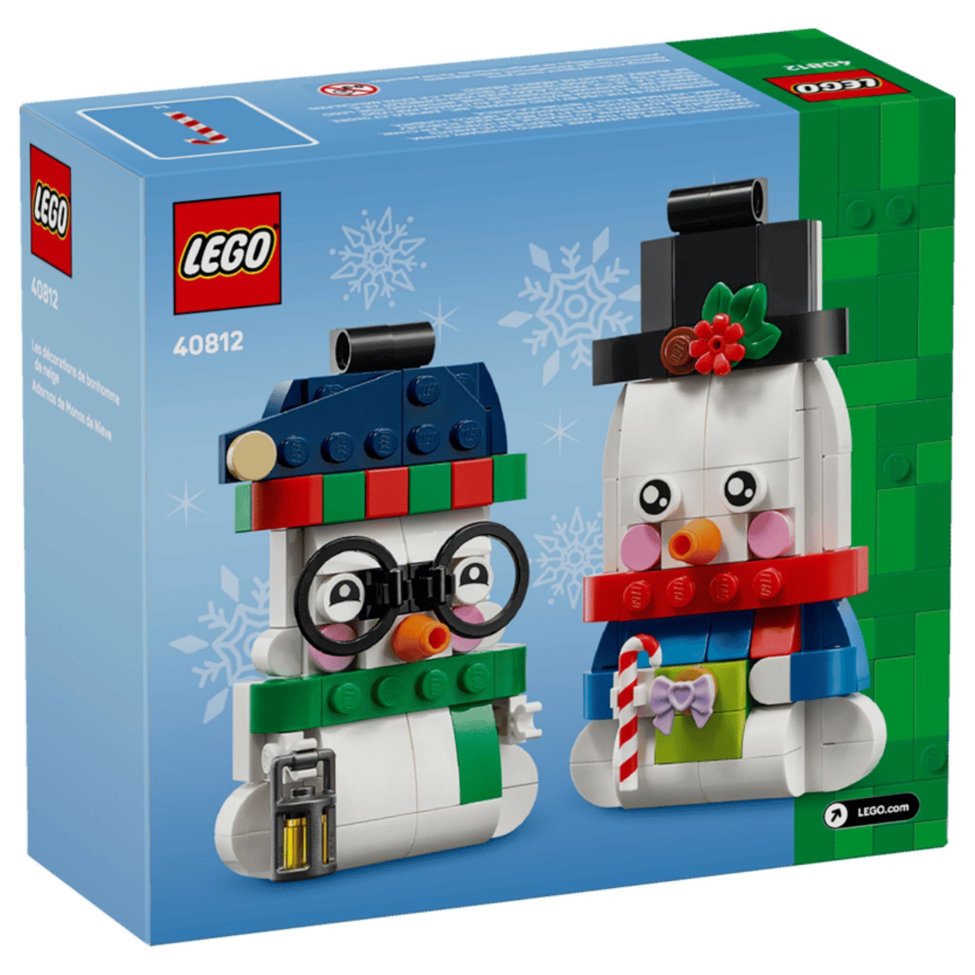 LEGO Seasons and Occasions Snowman Ornaments