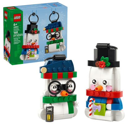 LEGO Seasons and Occasions Snowman Ornaments