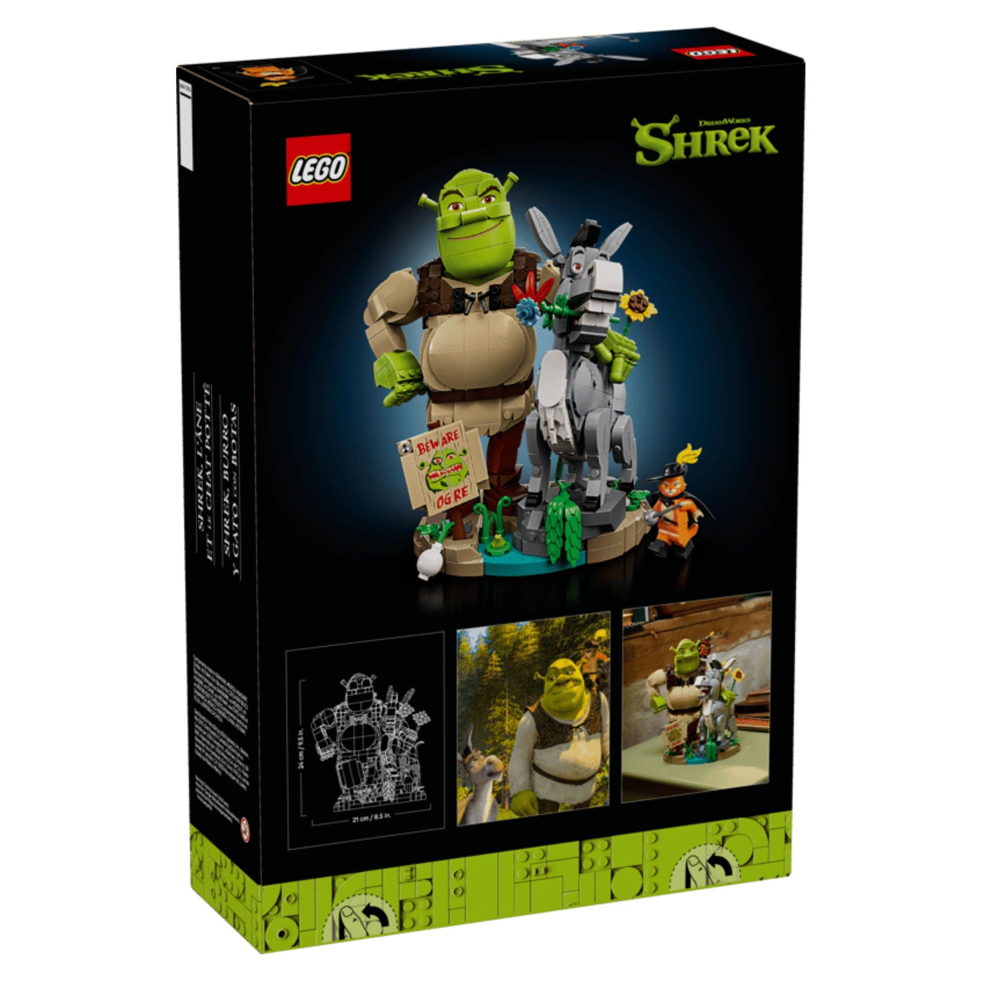 LEGO Shrek, Donkey and  Puss in Boots