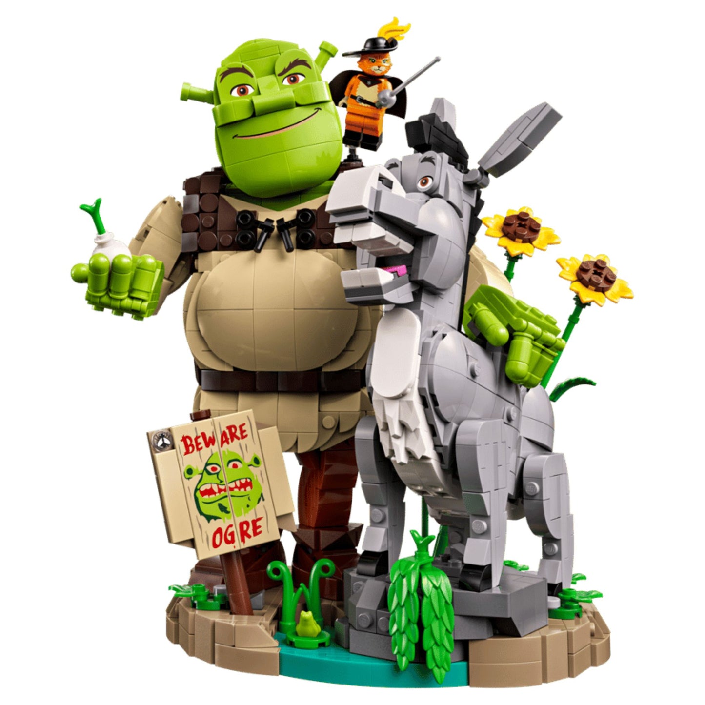 LEGO Shrek, Donkey and  Puss in Boots