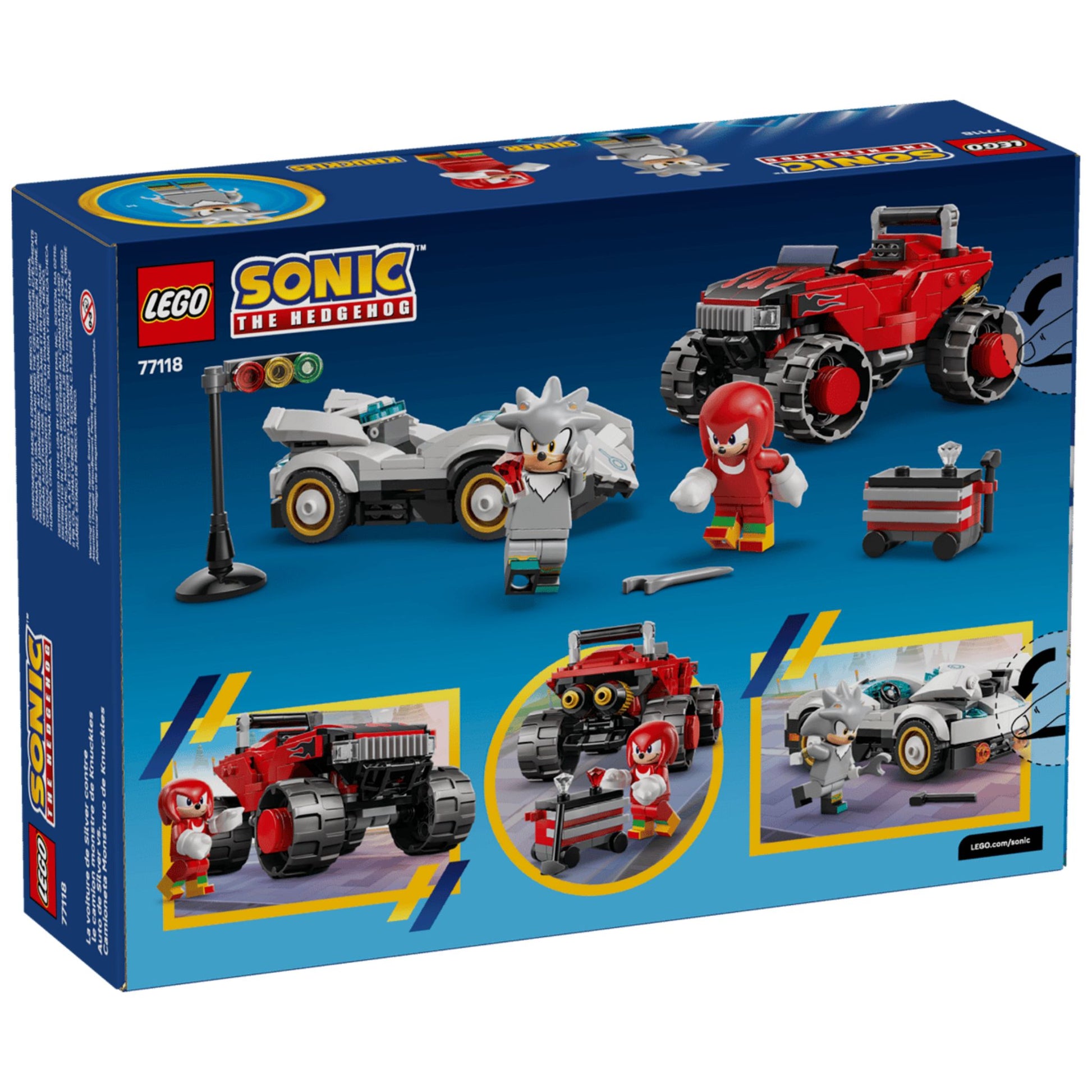 LEGO Sonic Silver's Car vs. Knuckles' Monster Truck - Trading Card Market