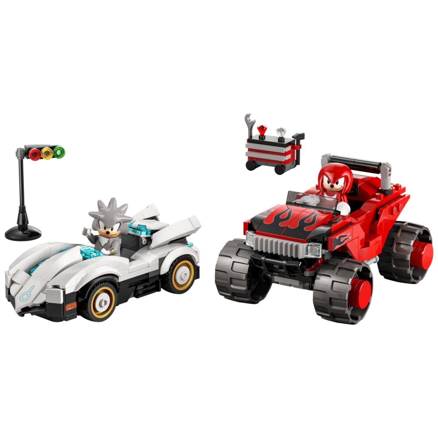 LEGO Sonic Silver's Car vs. Knuckles' Monster Truck - Trading Card Market