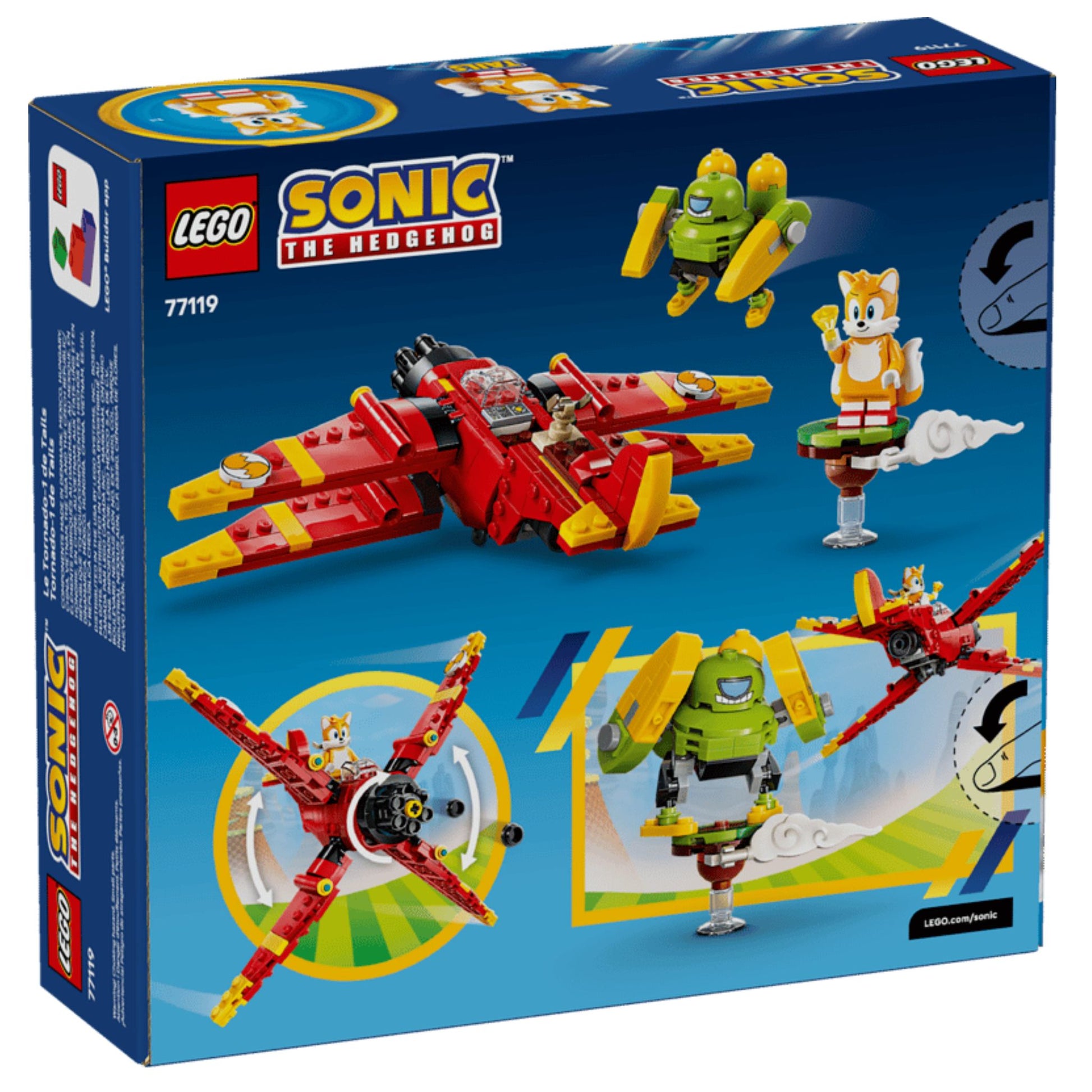 LEGO Sonic Tails' Tornado-1