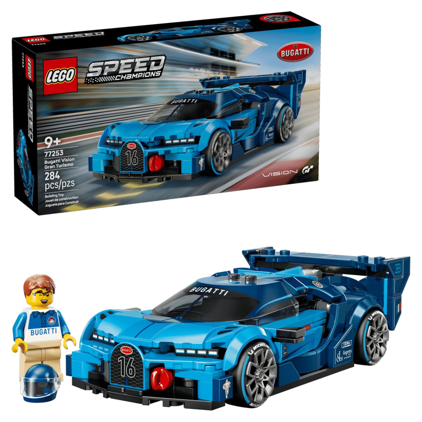 LEGO Speed Champions Bugatti Vision GT Hyper Sports Car - Trading Card Market