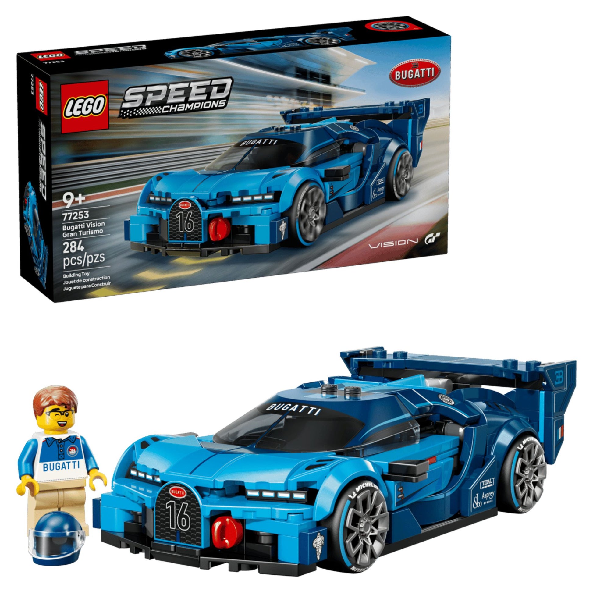 LEGO Speed Champions Bugatti Vision GT Hyper Sports Car - Trading Card Market