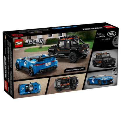 LEGO Speed Champions Jaguar Project 7 & Land Rover Defender