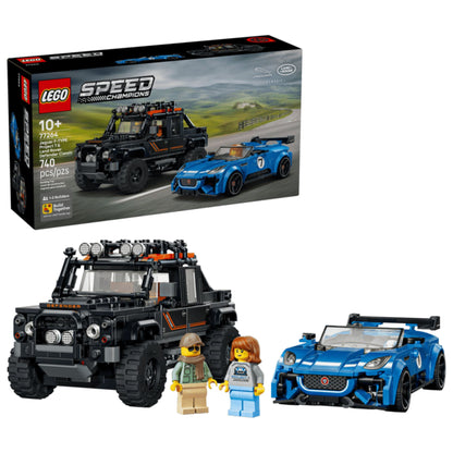 LEGO Speed Champions Jaguar Project 7 & Land Rover Defender