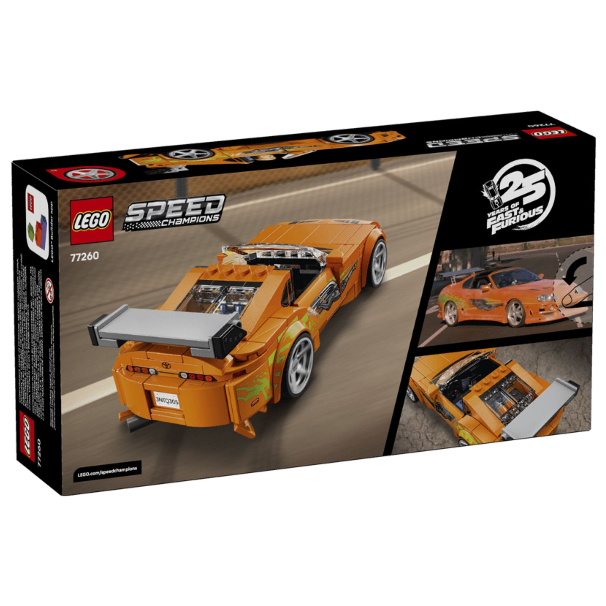 LEGO Speed Champions The Fast and The Furious Toyota Supra MK4