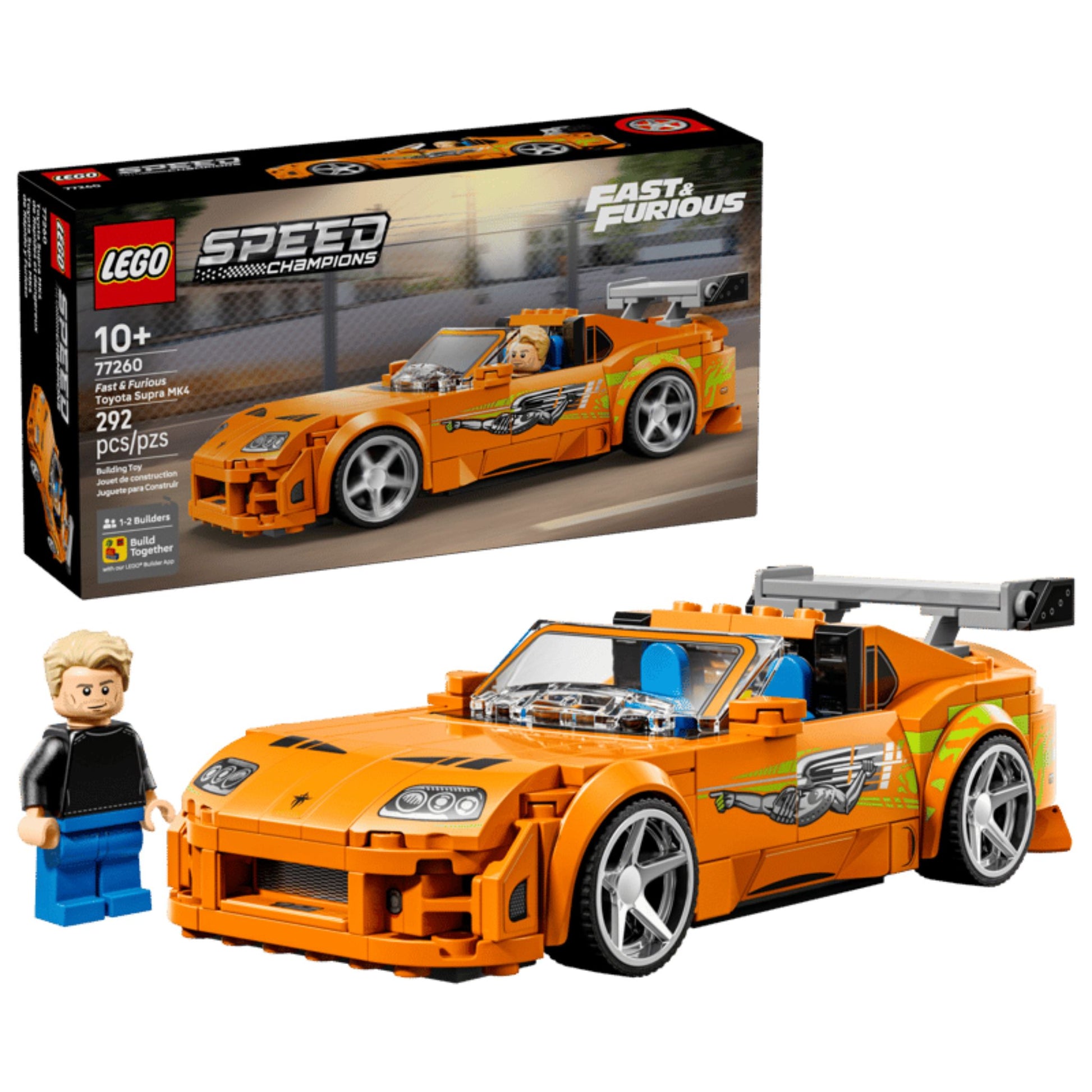 LEGO Speed Champions The Fast and The Furious Toyota Supra MK4