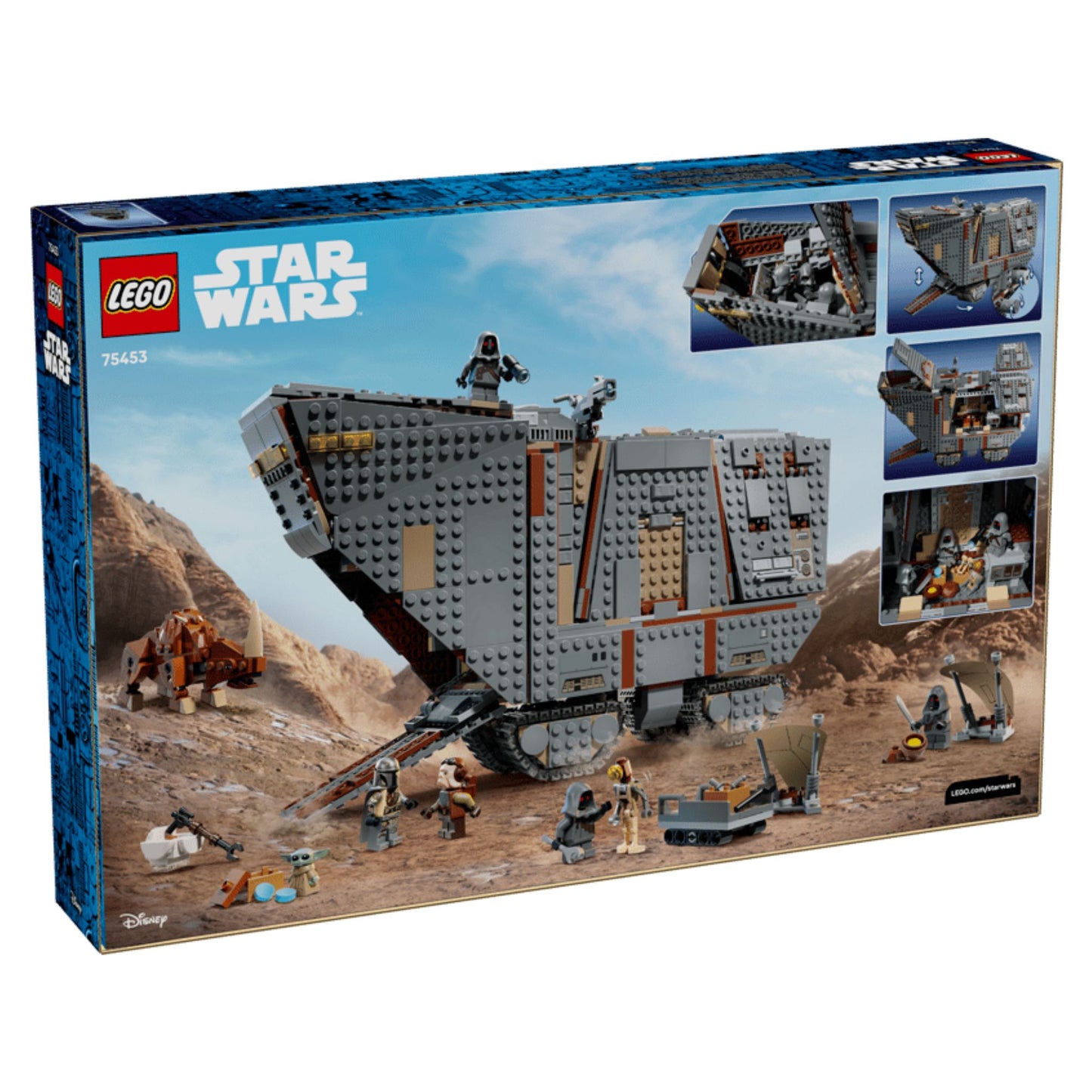LEGO Star Wars Offworld Sandcrawler and Mudhorn