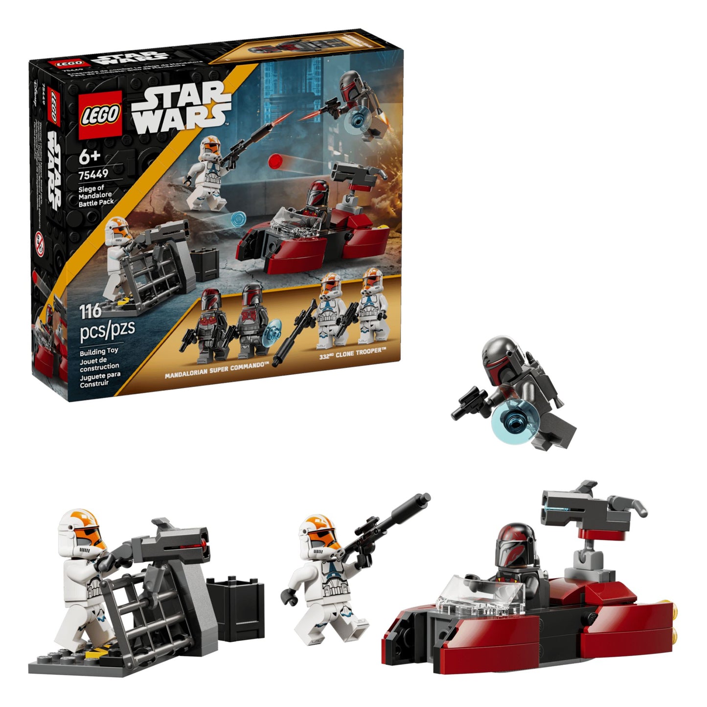 LEGO Star Wars Siege of Mandalore Battle Pack - Trading Card Market