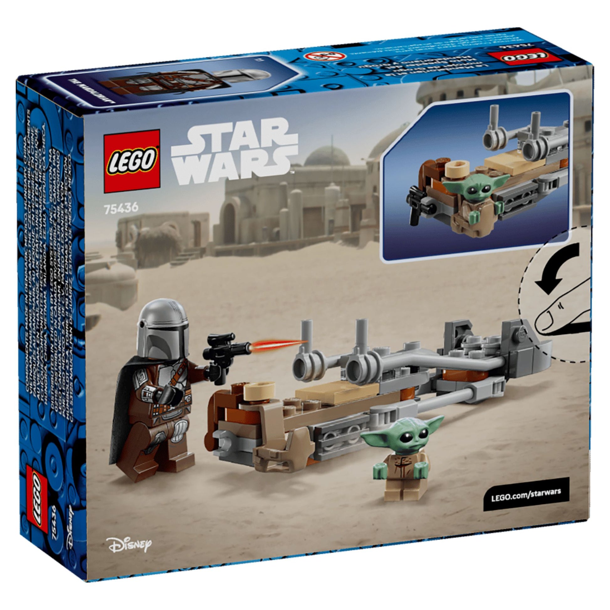 LEGO Star Wars The Mandalorian & Grogu's Speeder Bike - Trading Card Market