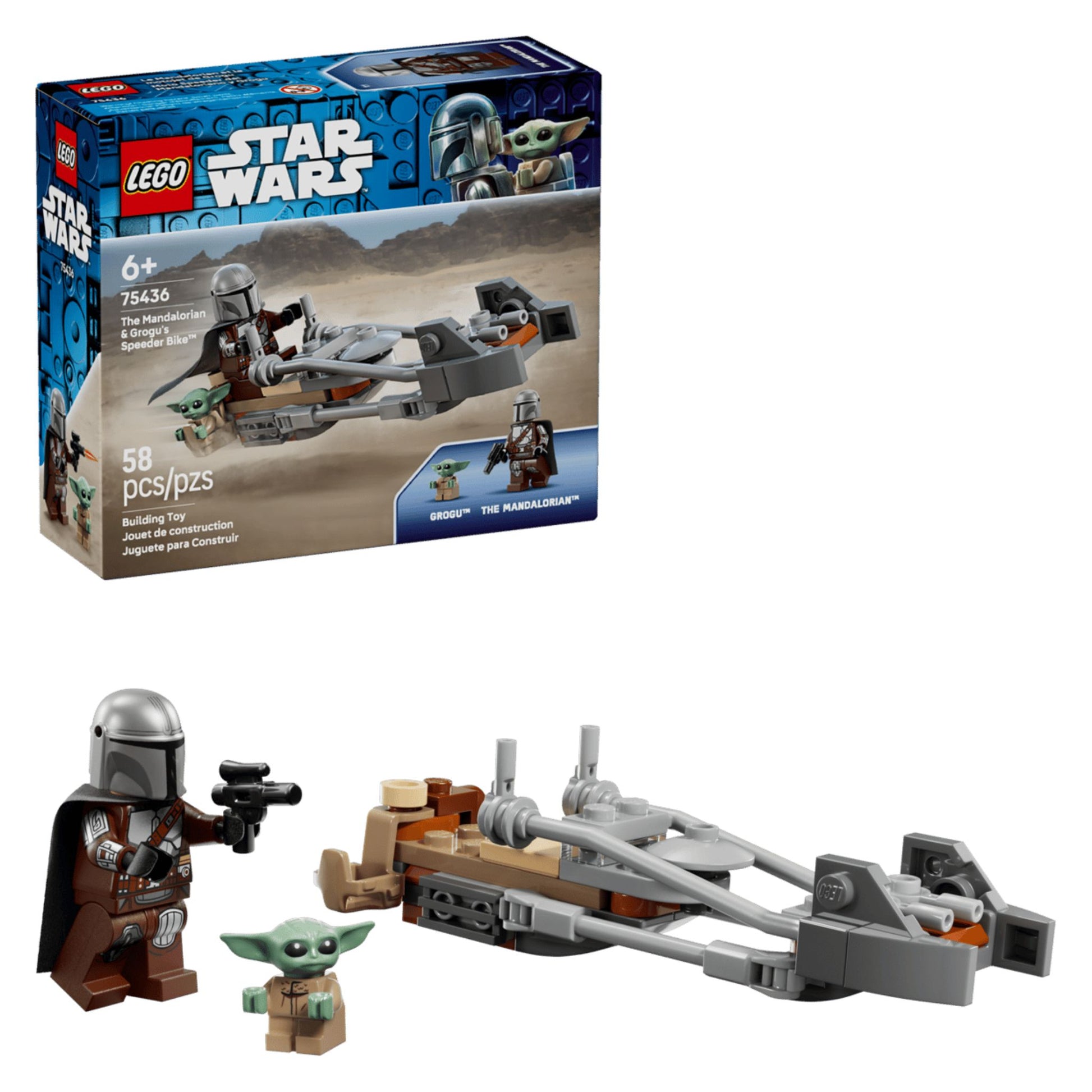 LEGO Star Wars The Mandalorian & Grogu's Speeder Bike - Trading Card Market