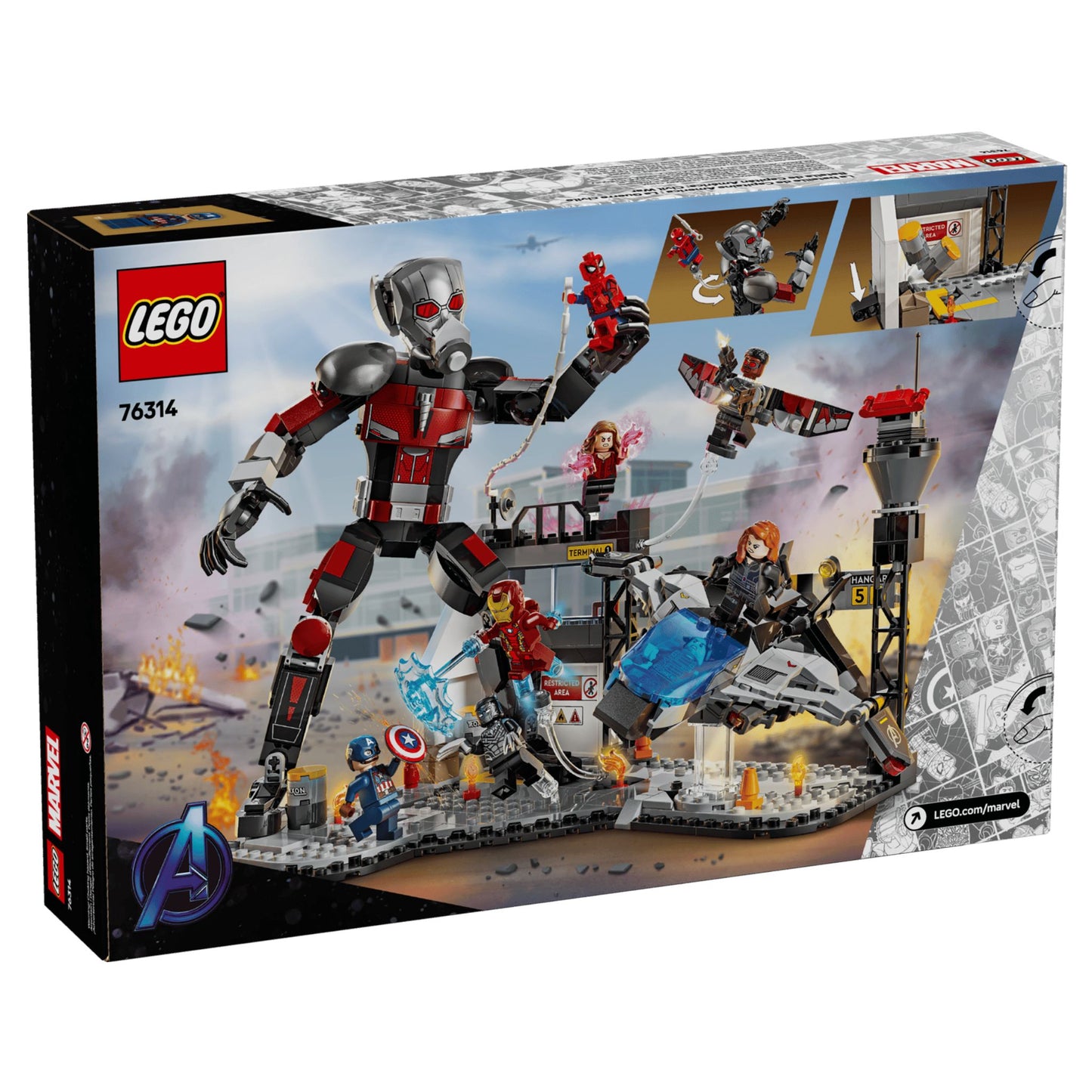 LEGO Super Heroes Marvel Captain America Civil War Action Battle - Trading Card Market