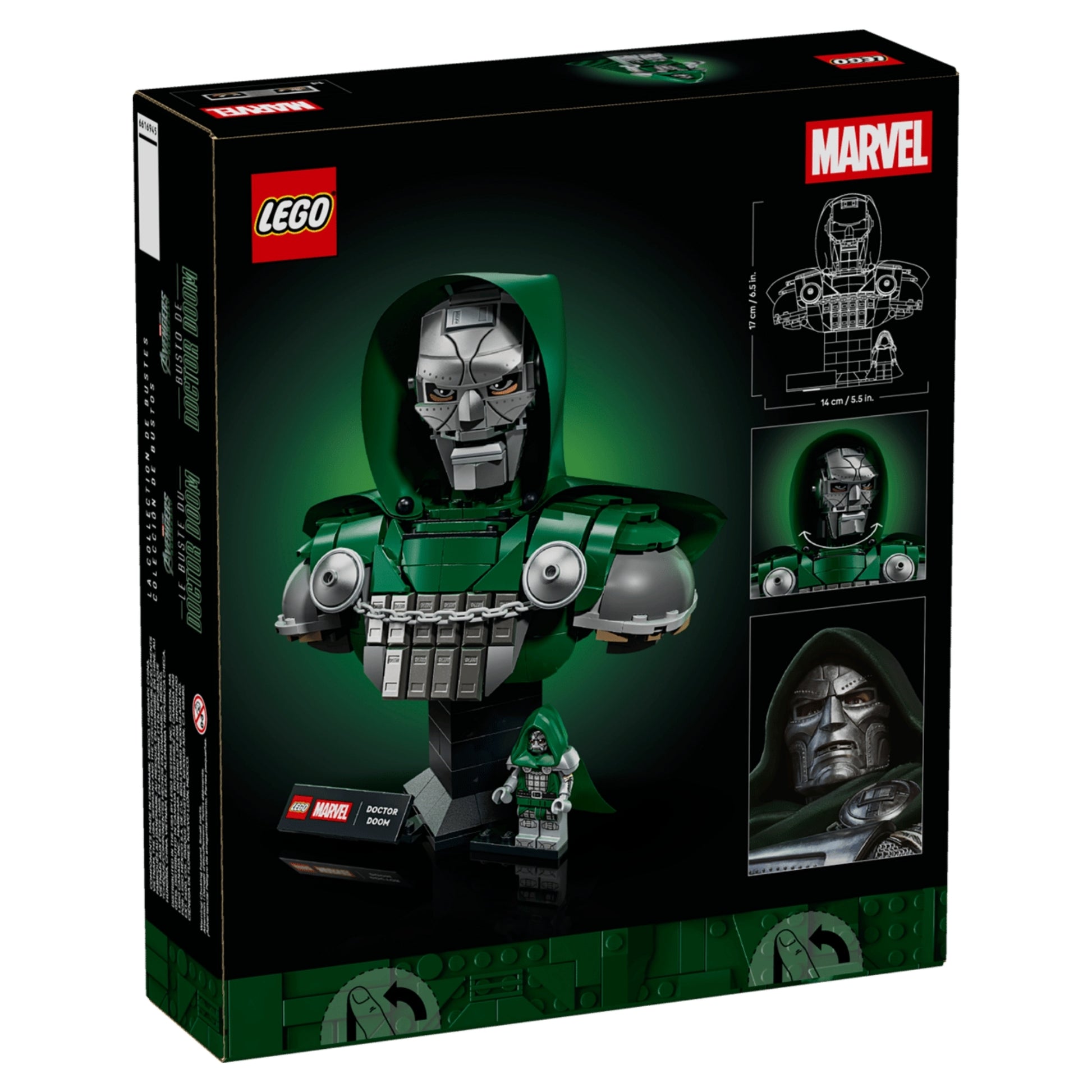 LEGO Super Heroes Marvel Doctor Doom Bust