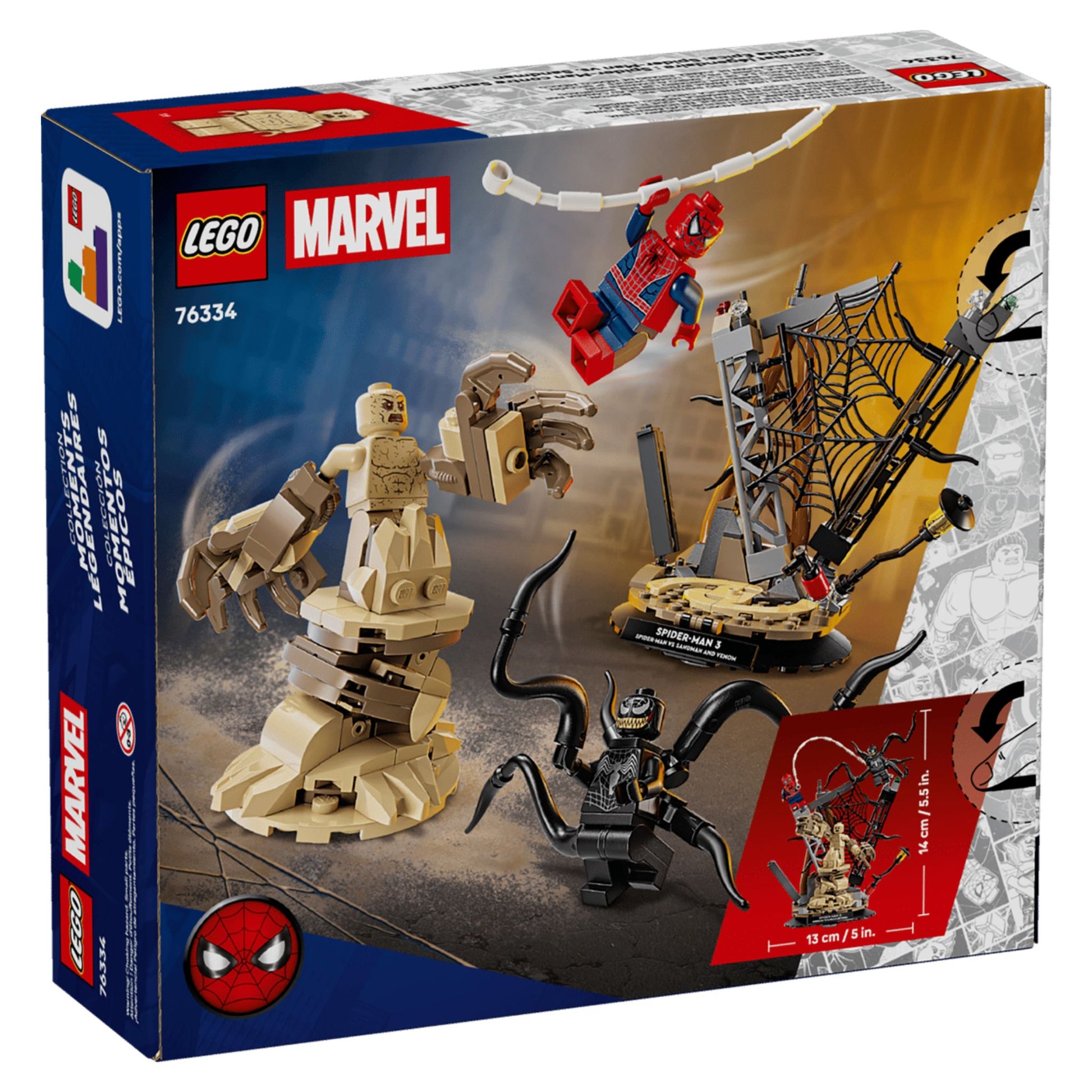 LEGO Super Heroes Marvel Epic Battle: Spider - Man vs. Sandman - Trading Card Market