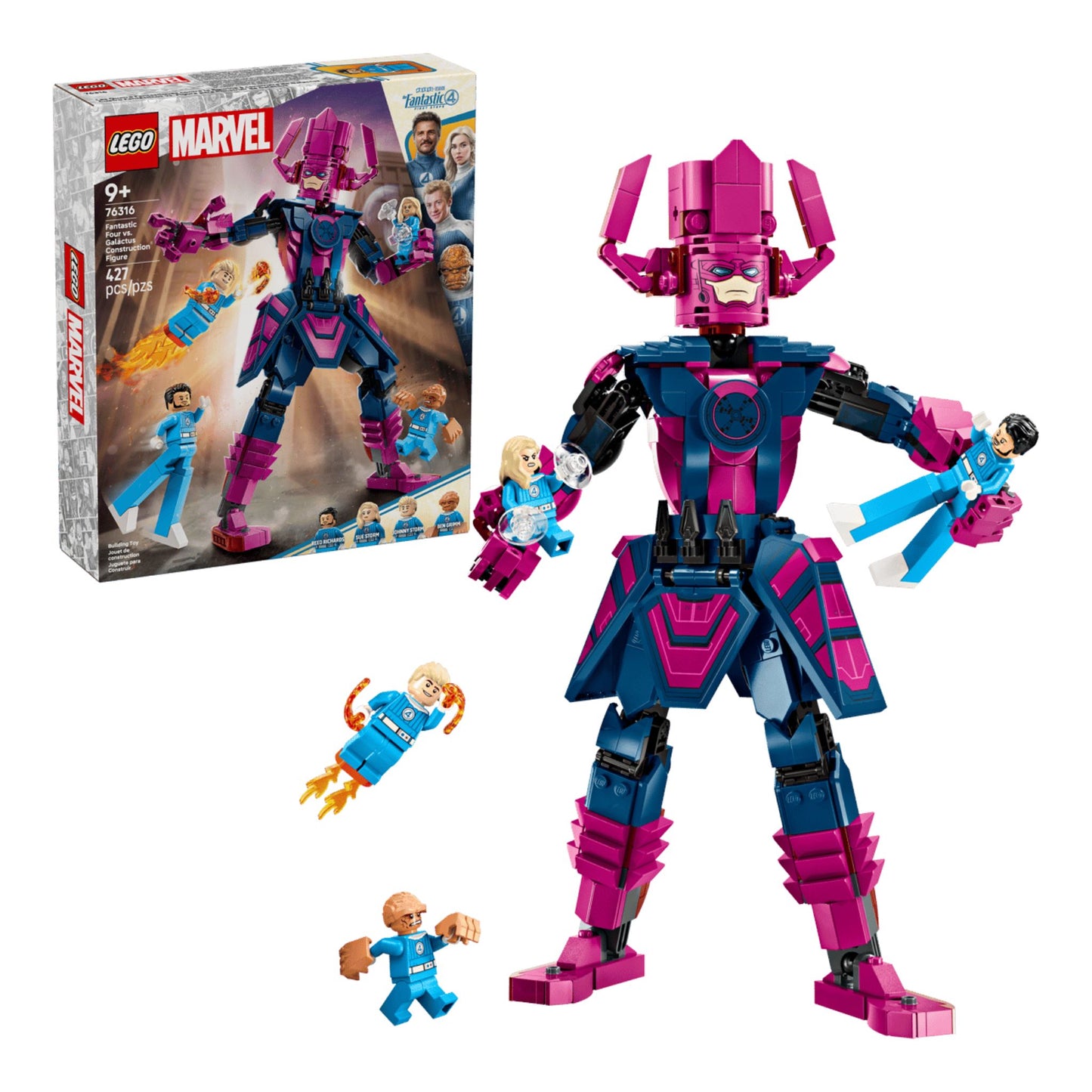 LEGO Super Heroes Marvel Fantastic Four vs. Galactus Construction Figure - Trading Card Market