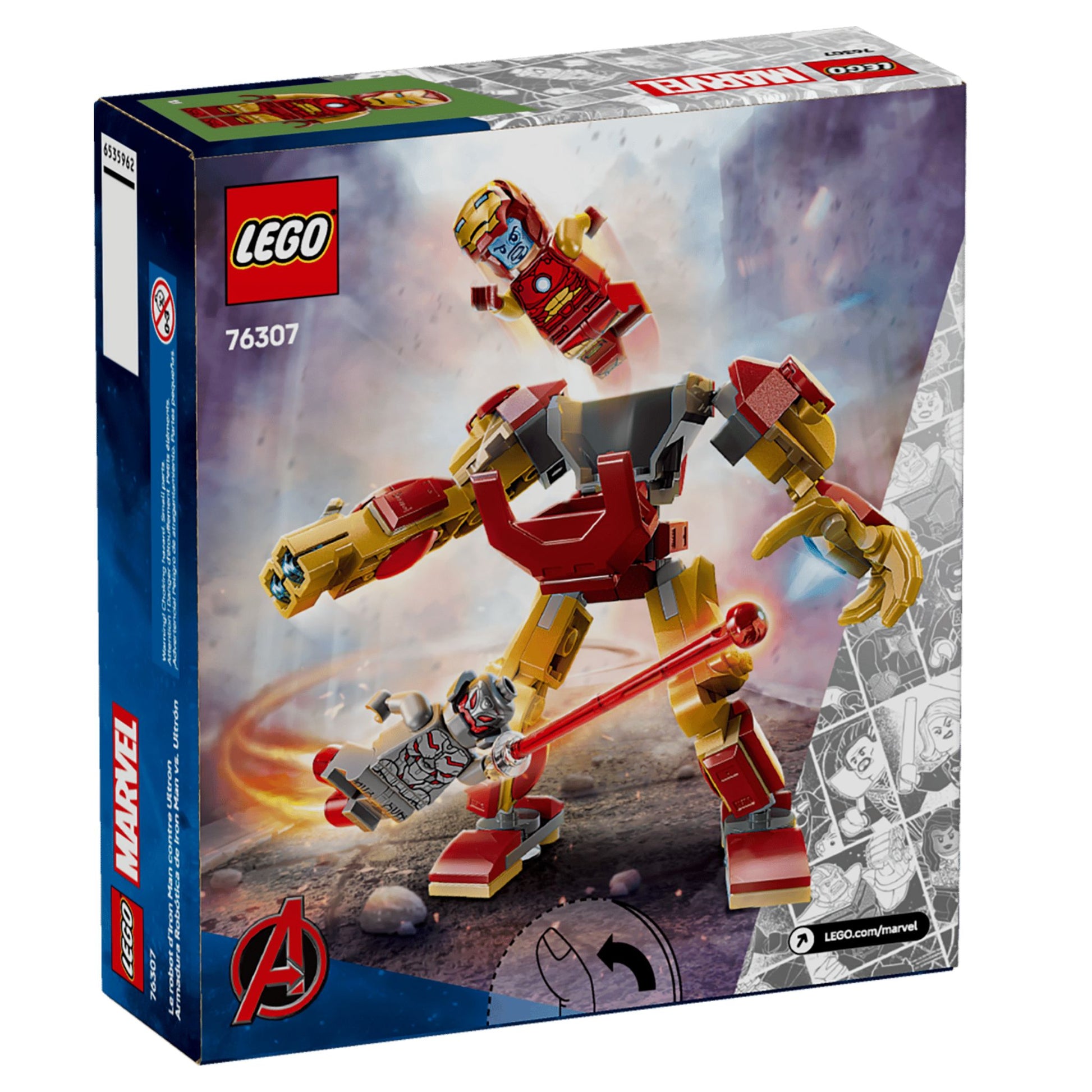 LEGO Super Heroes Marvel Iron Man Mech vs. Ultron - Trading Card Market