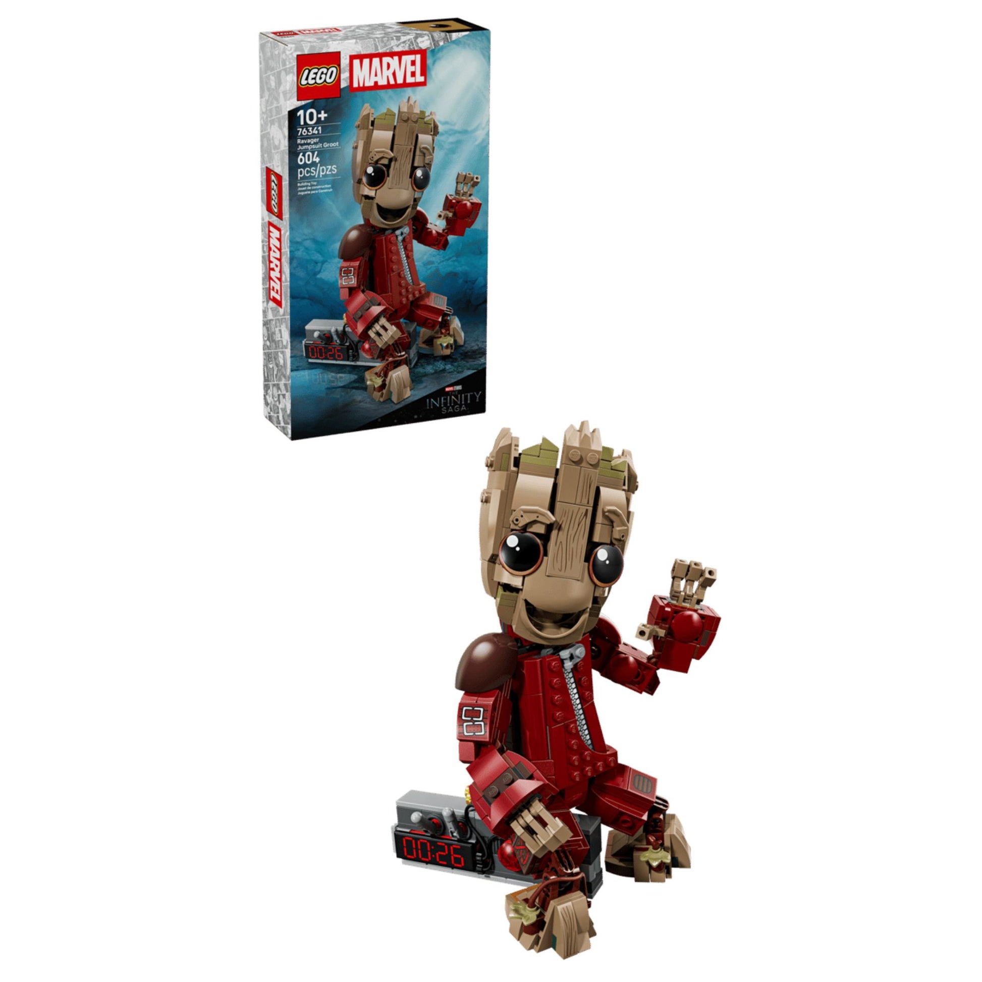 LEGO Super Heroes Marvel Ravager Jumpsuit Groot - Trading Card Market