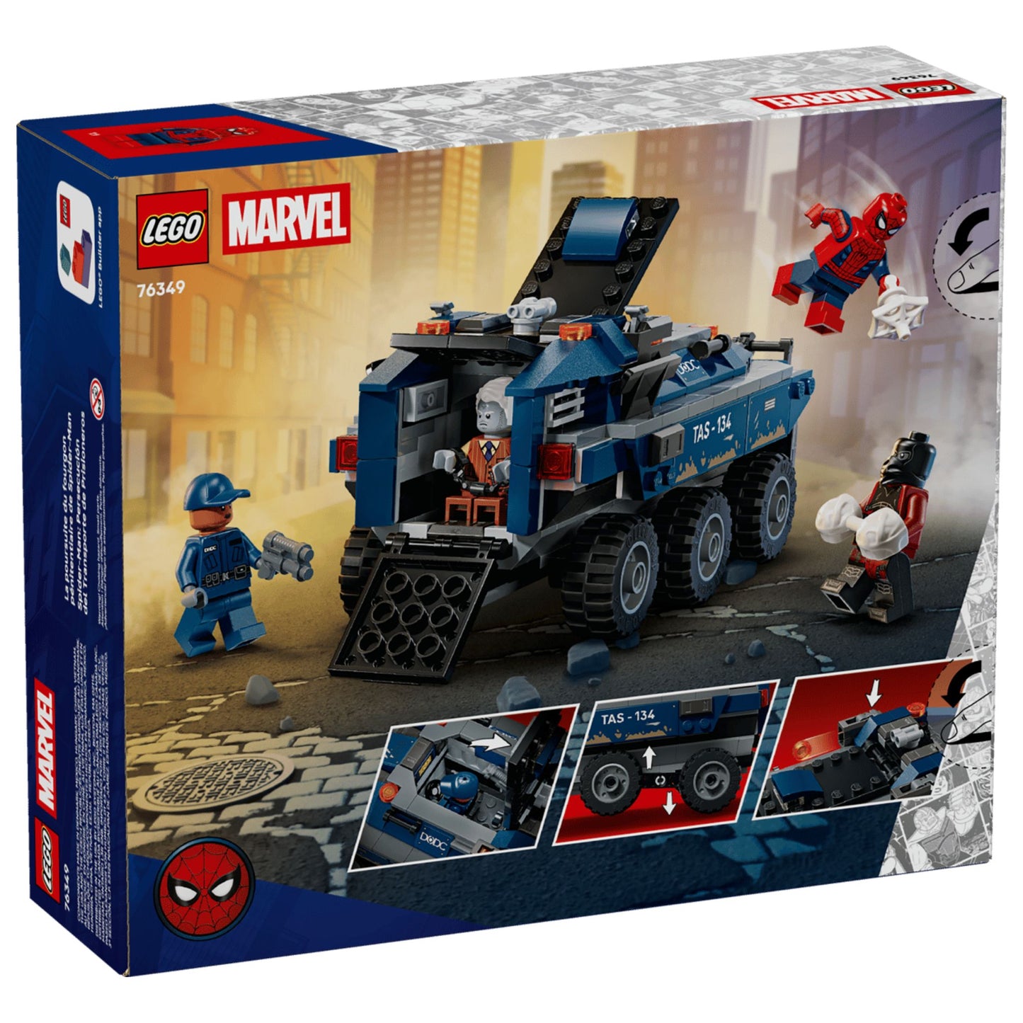 LEGO Super Heroes Marvel Spider-Man Prison Transport Chase