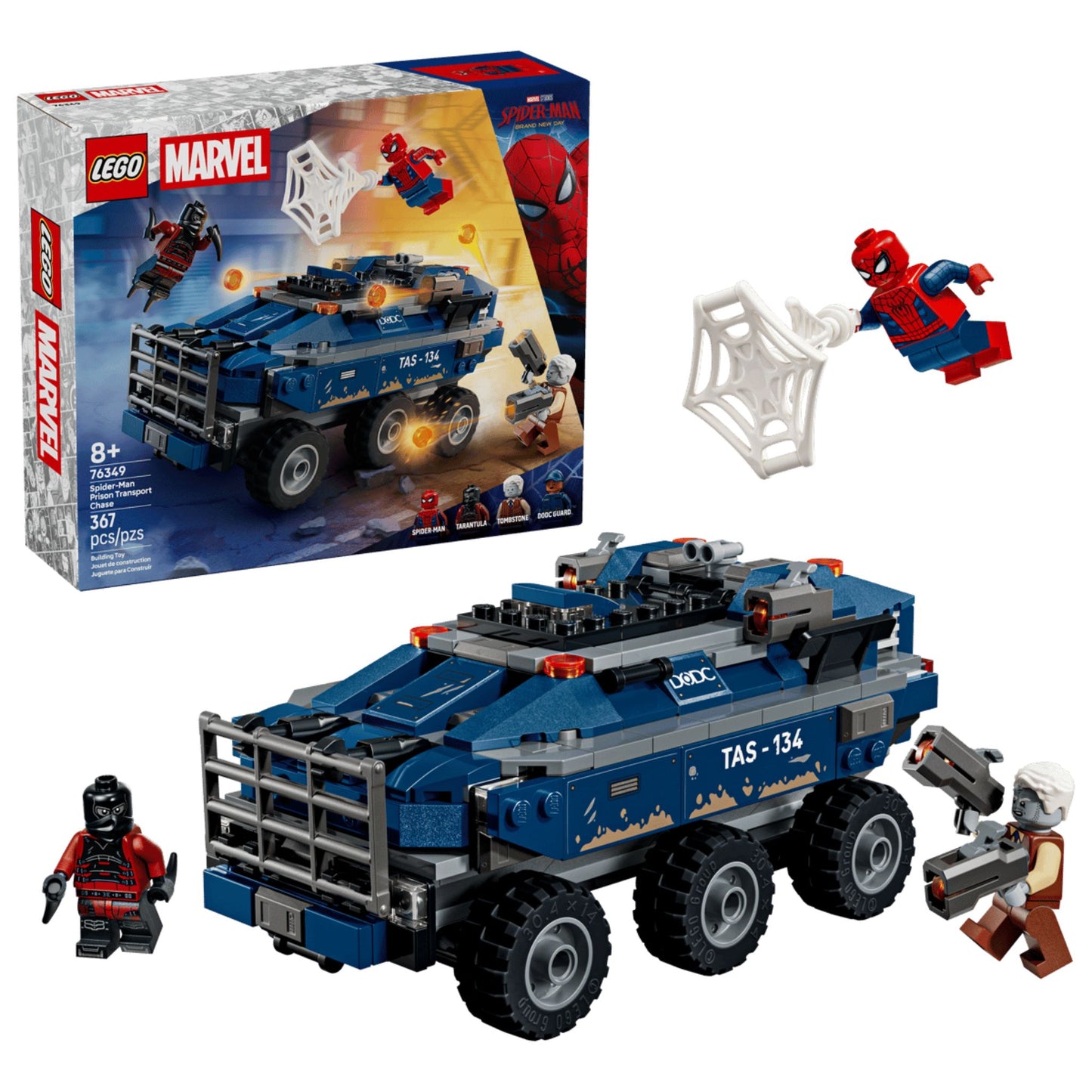 LEGO Super Heroes Marvel Spider-Man Prison Transport Chase