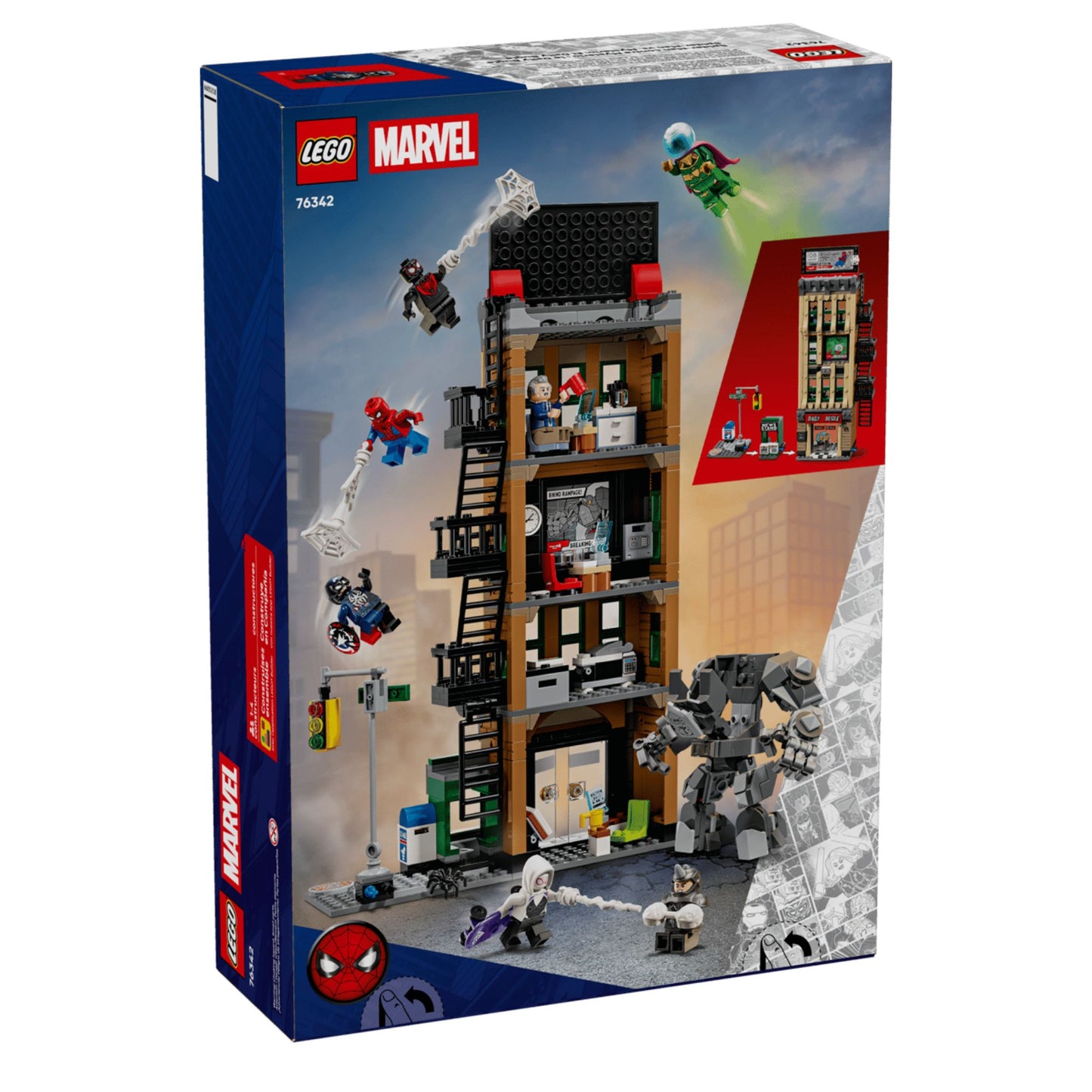 LEGO Super Heroes Marvel Spider - Man vs. Mysterio: The Daily Bugle - Trading Card Market
