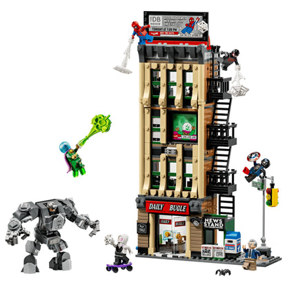 LEGO Super Heroes Marvel Spider - Man vs. Mysterio: The Daily Bugle - Trading Card Market