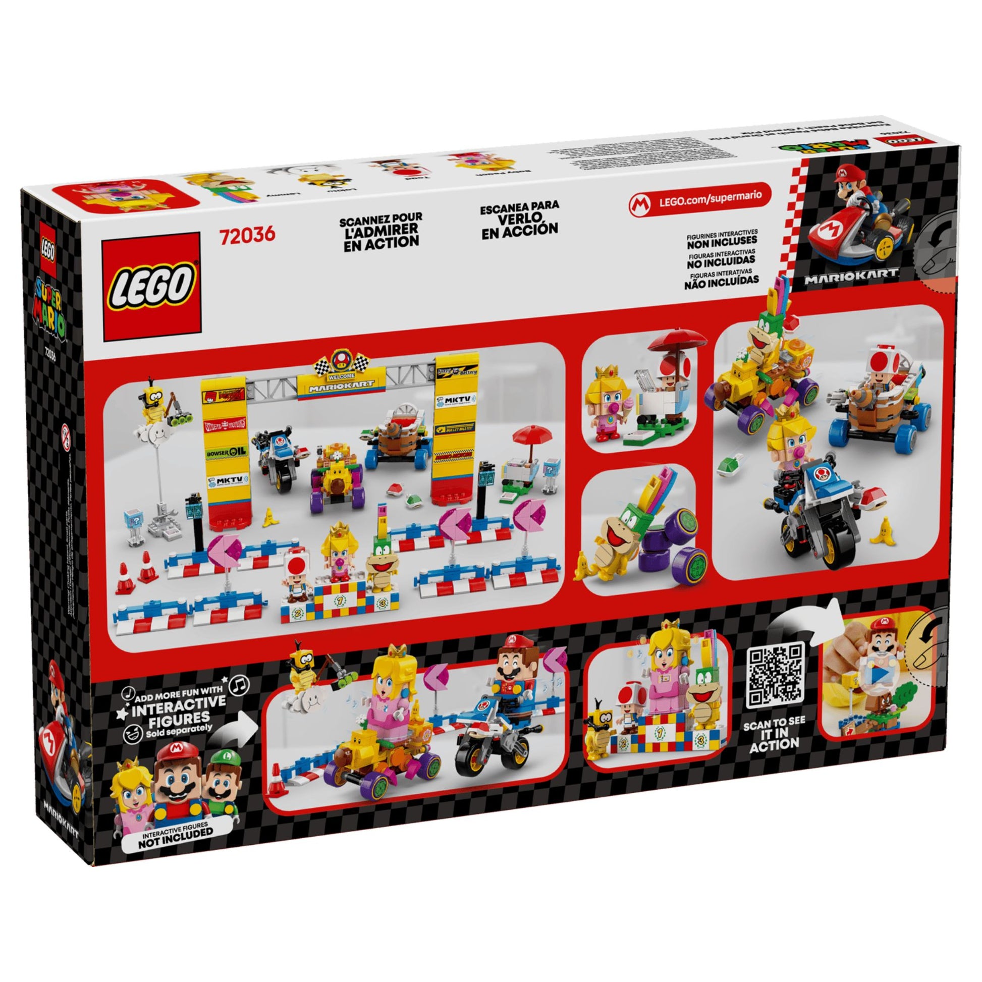 LEGO Super Mario Mario Kart Baby Peach & Grand Prix Set - Trading Card Market