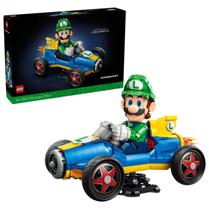 LEGO Super Mario Mario Kart Luigi & Mach 8