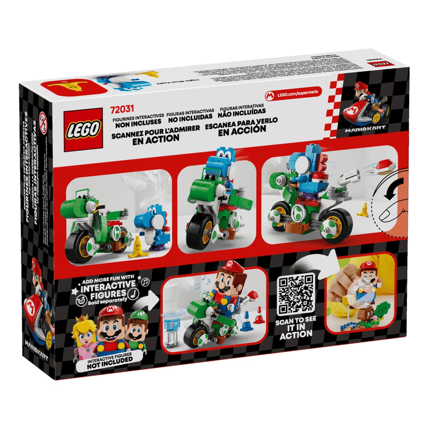 LEGO Super Mario Mario Kart Yoshi Bike - Trading Card Market