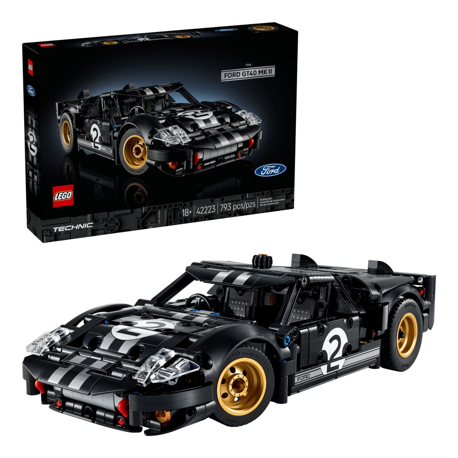 LEGO Technic 1966 Ford GT40 MKII Race Car - Trading Card Market