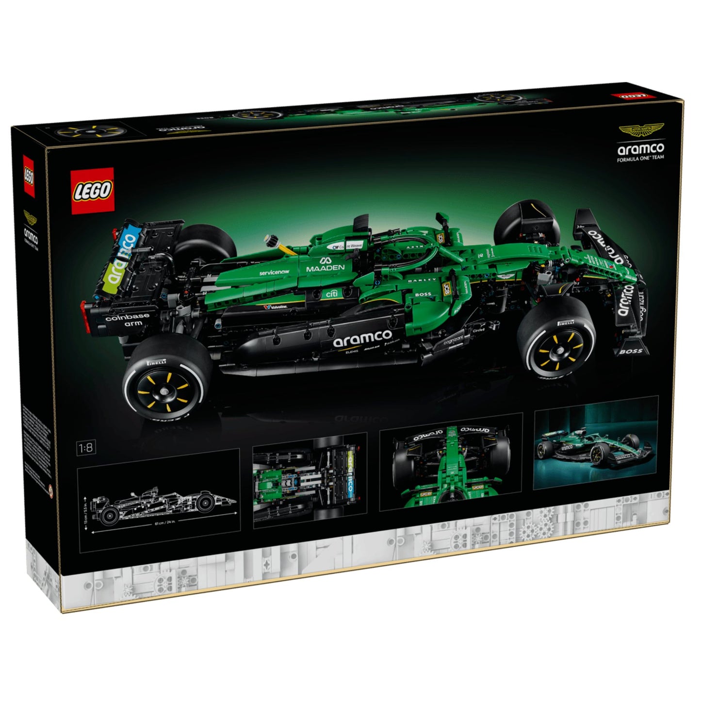 LEGO Technic Aston Martin Aramco AMR25 F1 Car