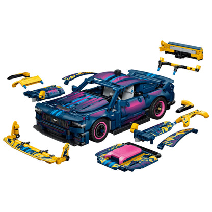 LEGO Technic Custom Garage Ford Mustang GT Car
