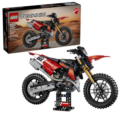 LEGO Technic Ducati Desmo450 MX Factory Motorcycle