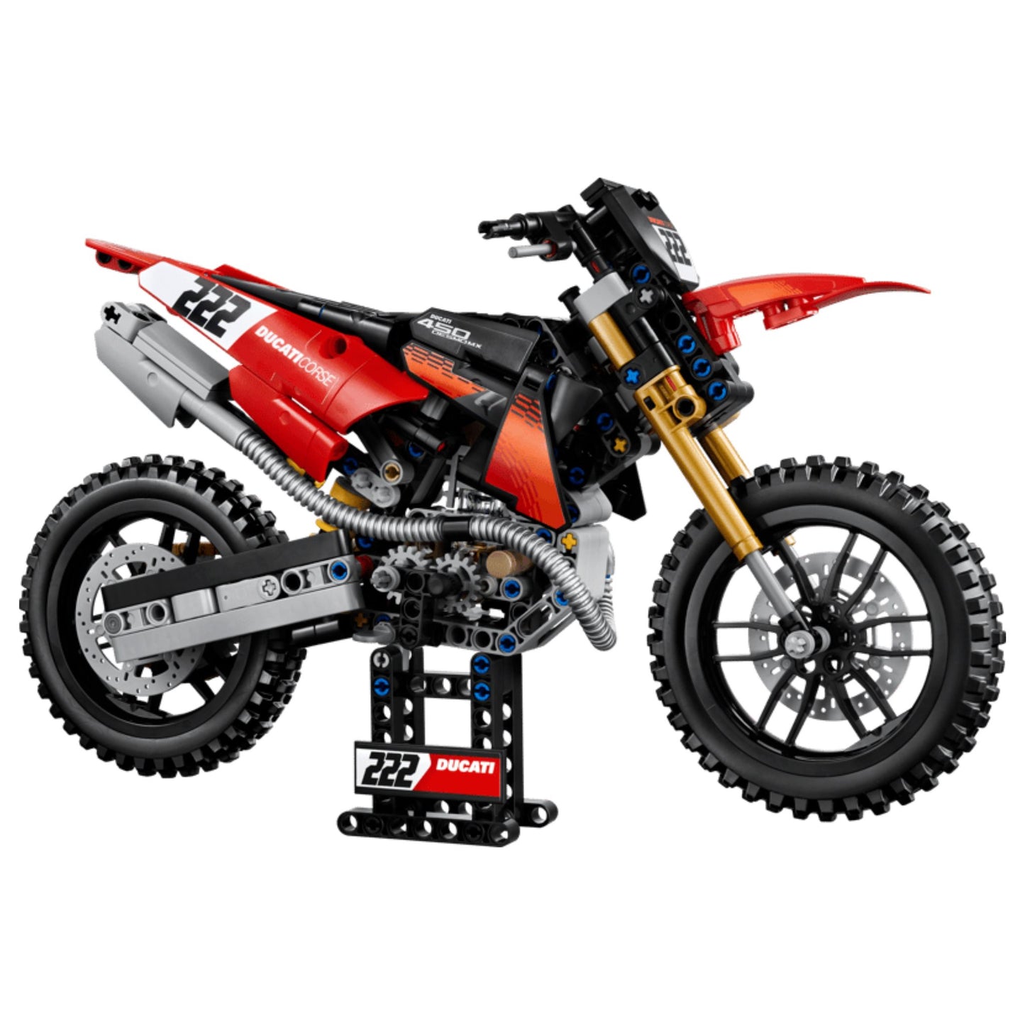 LEGO Technic Ducati Desmo450 MX Factory Motorcycle