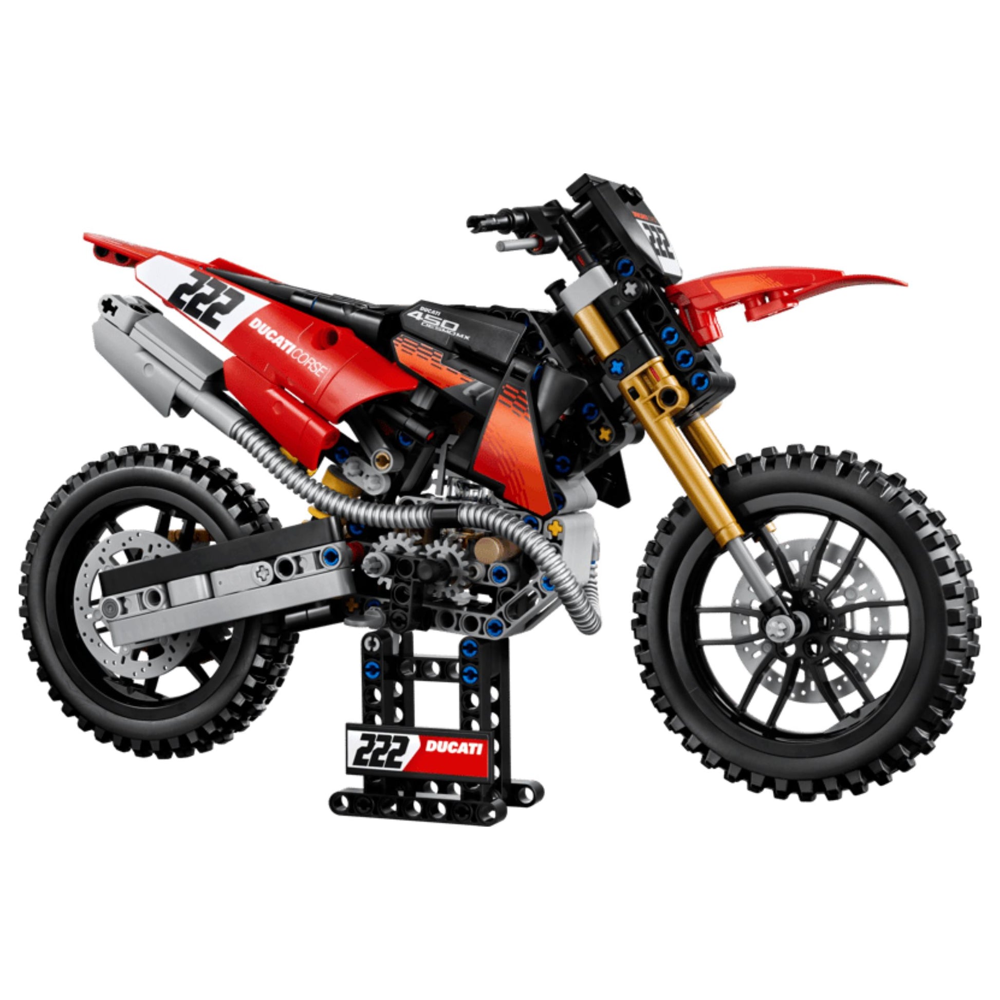 LEGO Technic Ducati Desmo450 MX Factory Motorcycle
