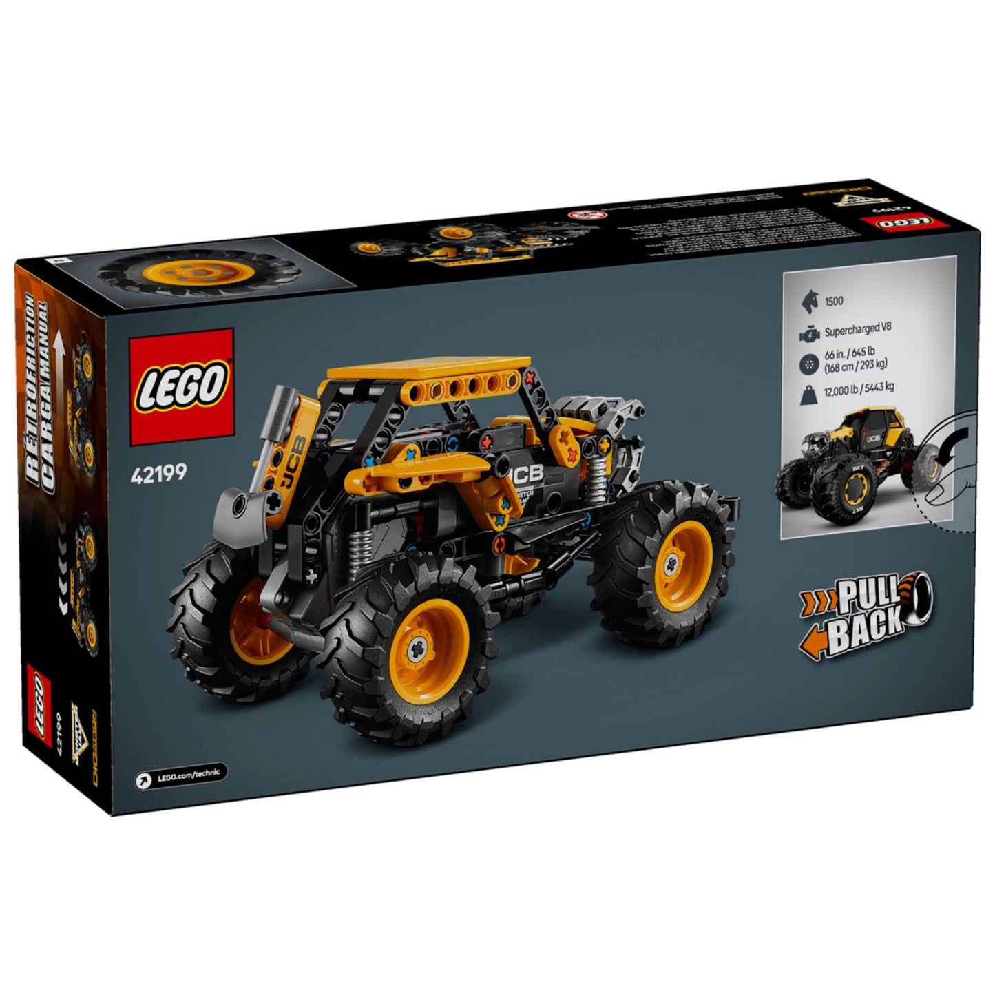 LEGO Technic Monster Jam DIGatron Pull - Back - Trading Card Market
