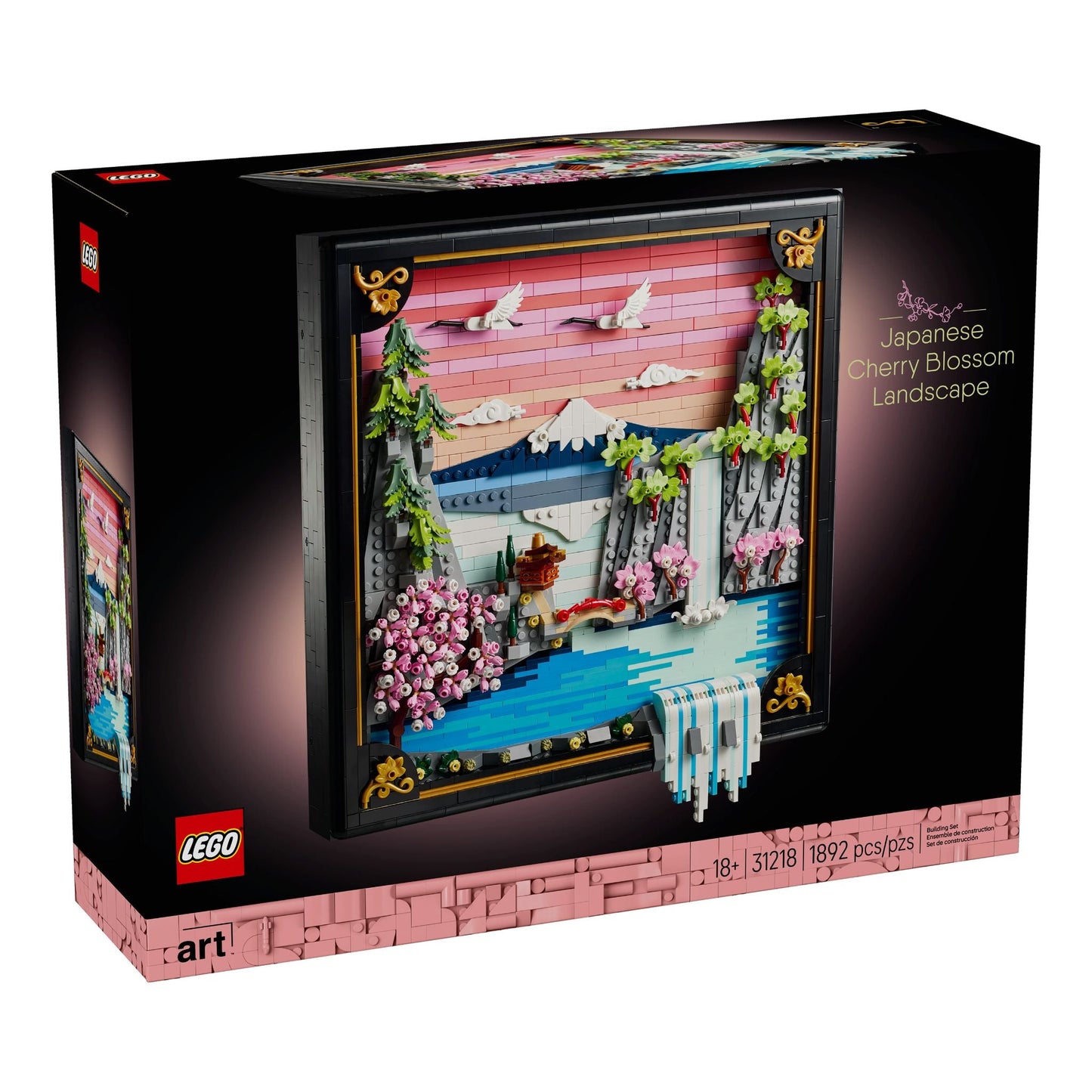 LEGO ART Japanese Cherry Blossom Landscape - Trading Card Market