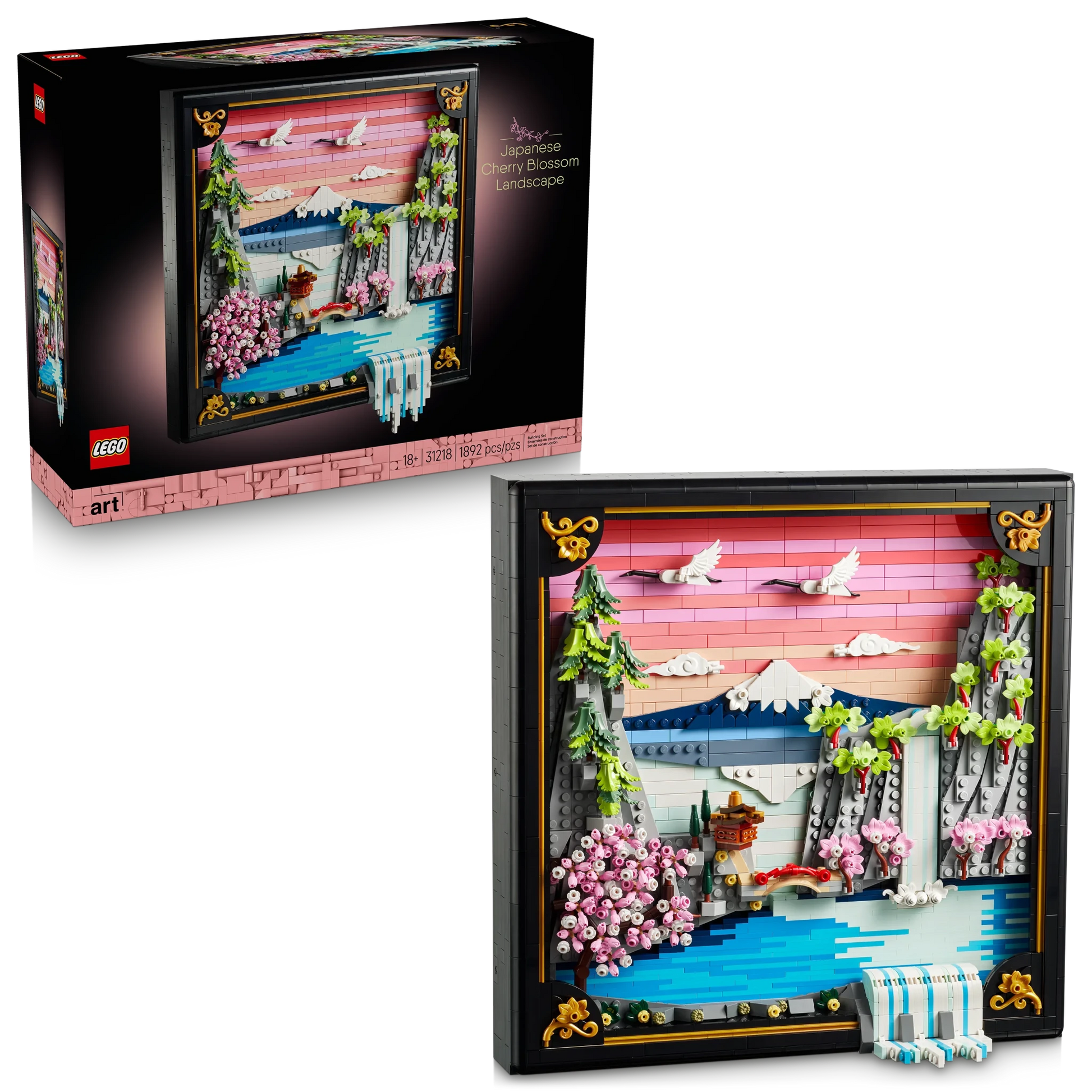 LEGO ART Japanese Cherry Blossom Landscape - Trading Card Market
