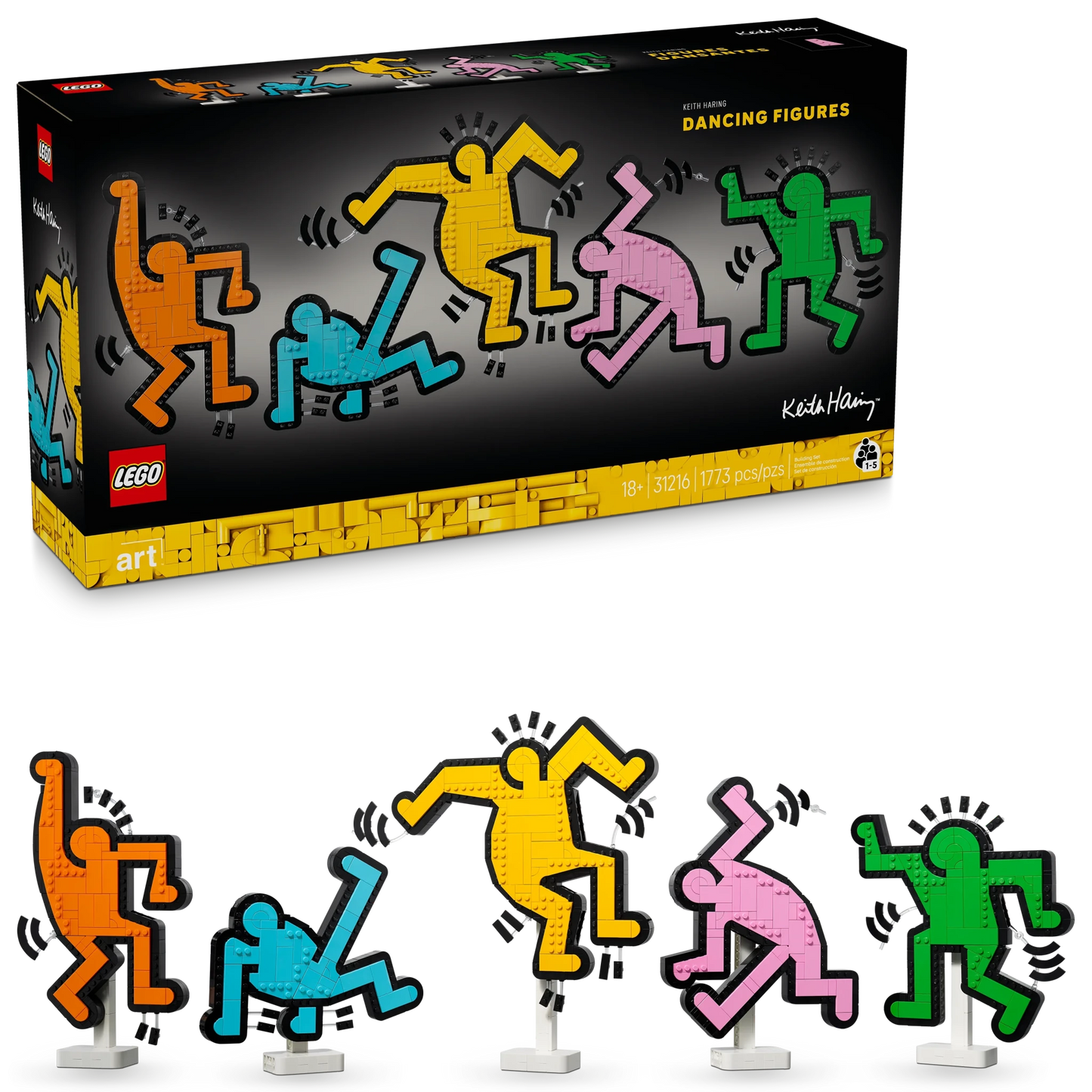 LEGO ART Keith Haring – Dancing Figures - Trading Card Market