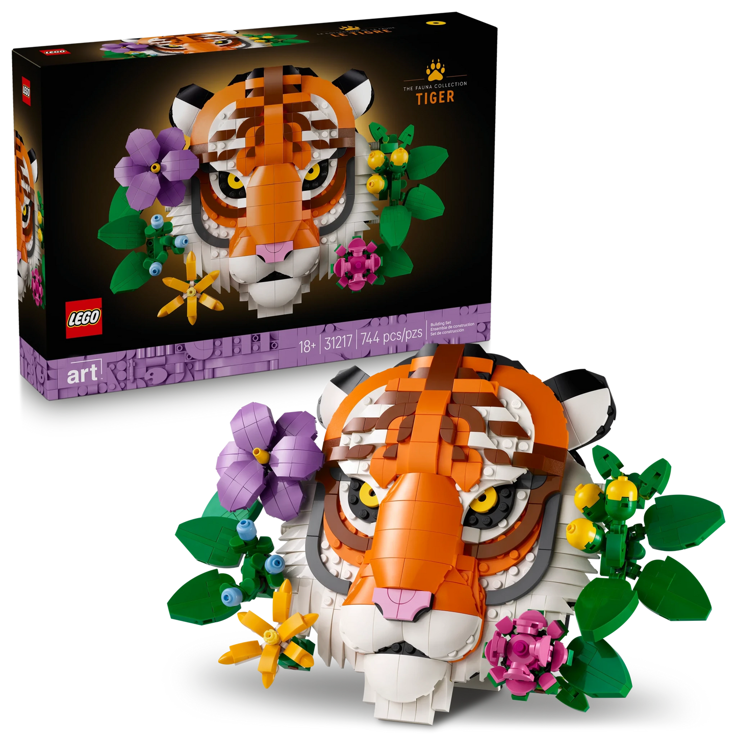 LEGO ART The Fauna Collection - Tiger - Trading Card Market