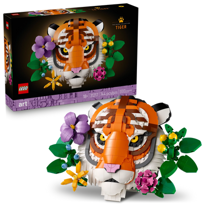 LEGO ART The Fauna Collection - Tiger - Trading Card Market