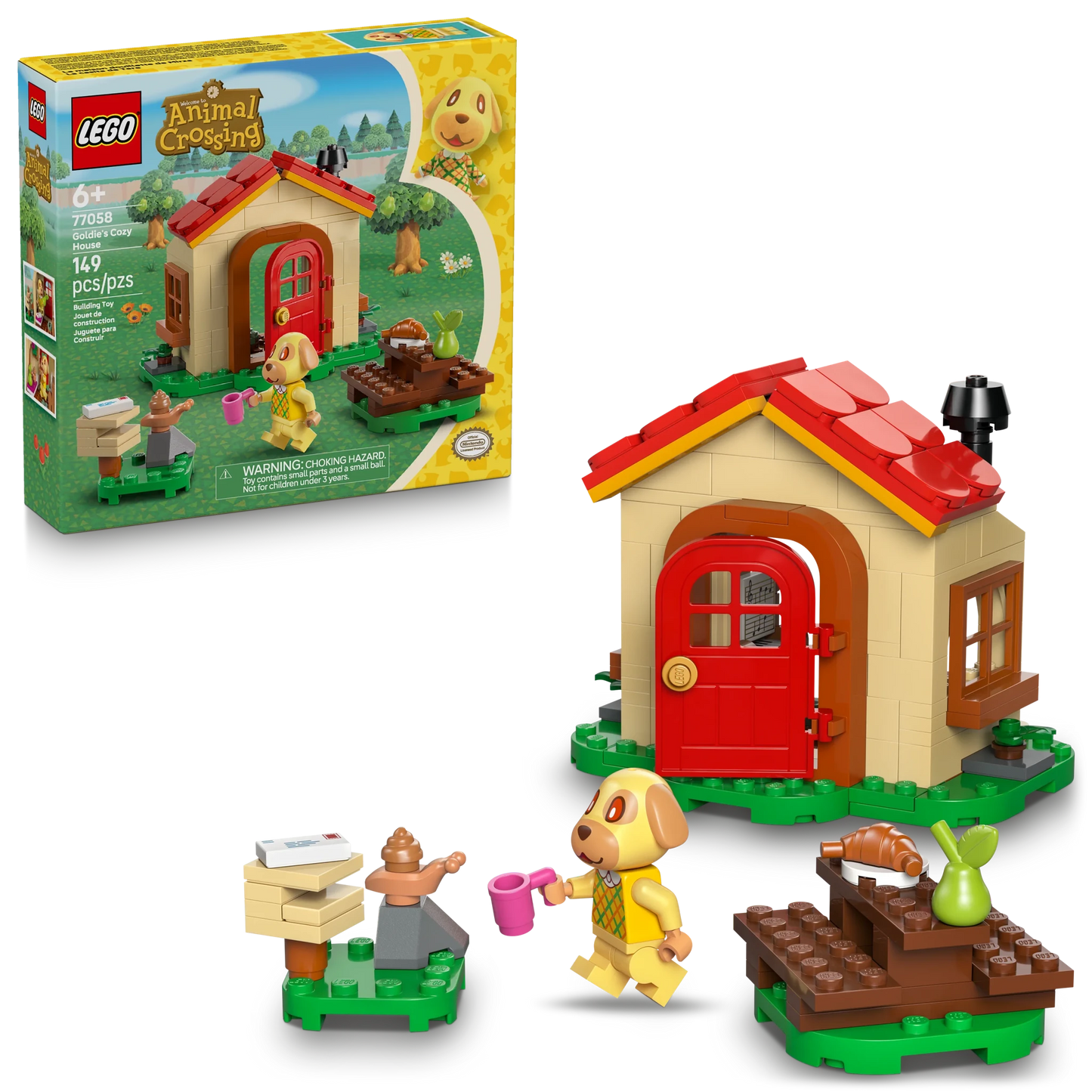 LEGO Animal Crossing Goldie's Cozy House - Trading Card Market