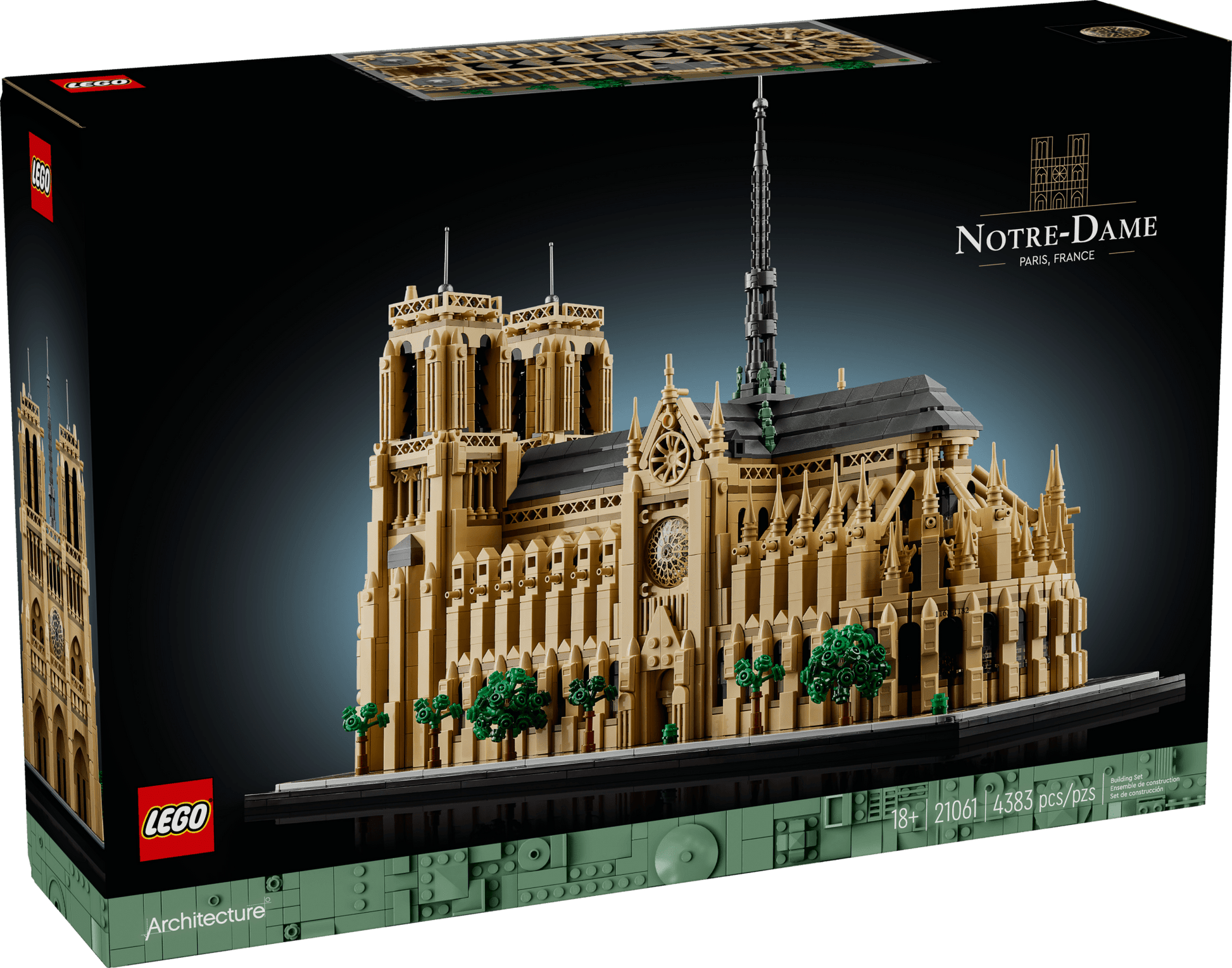 LEGO Architecture Notre - Dame de Paris - Trading Card Market