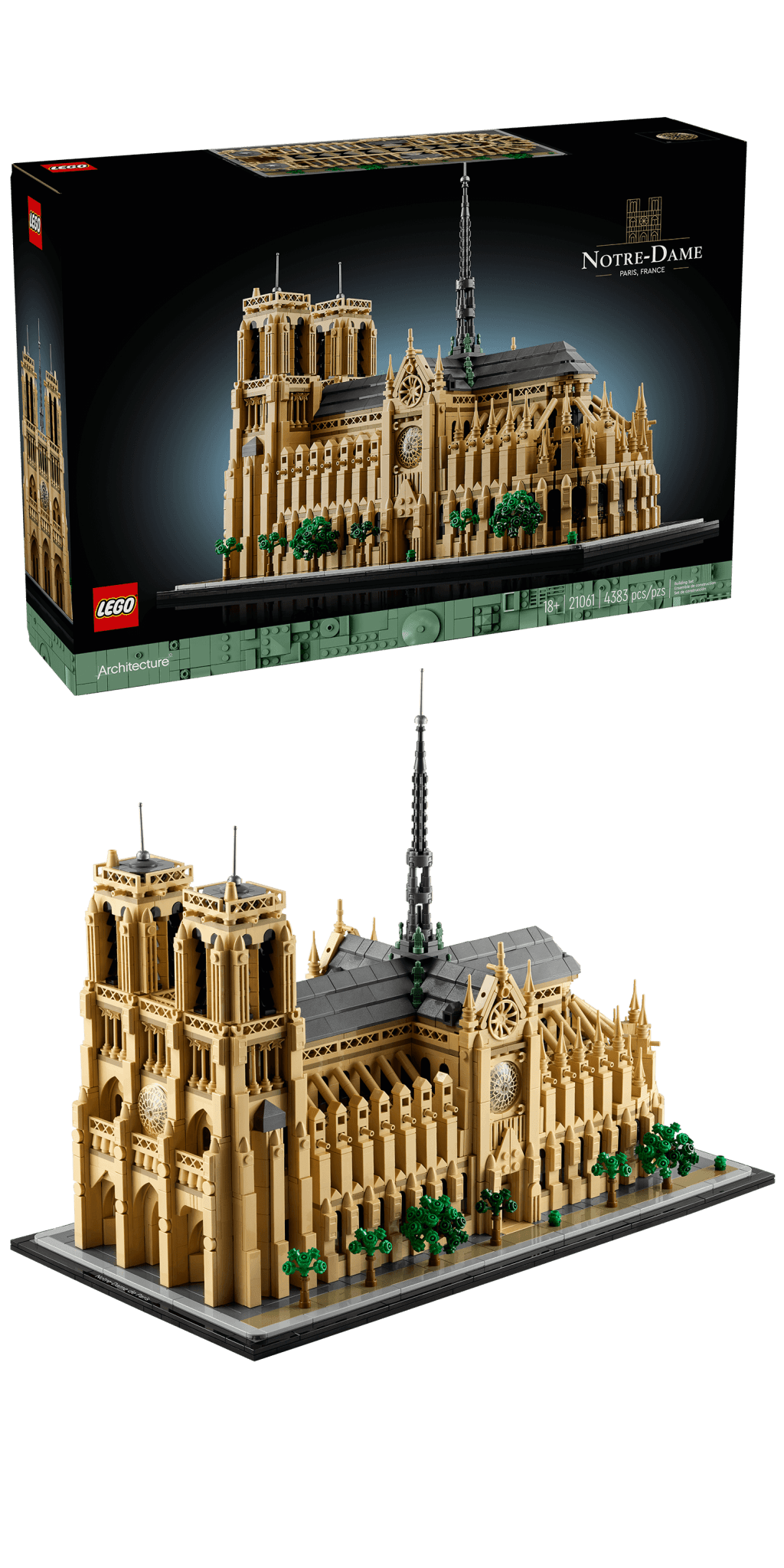 LEGO Architecture Notre - Dame de Paris - Trading Card Market